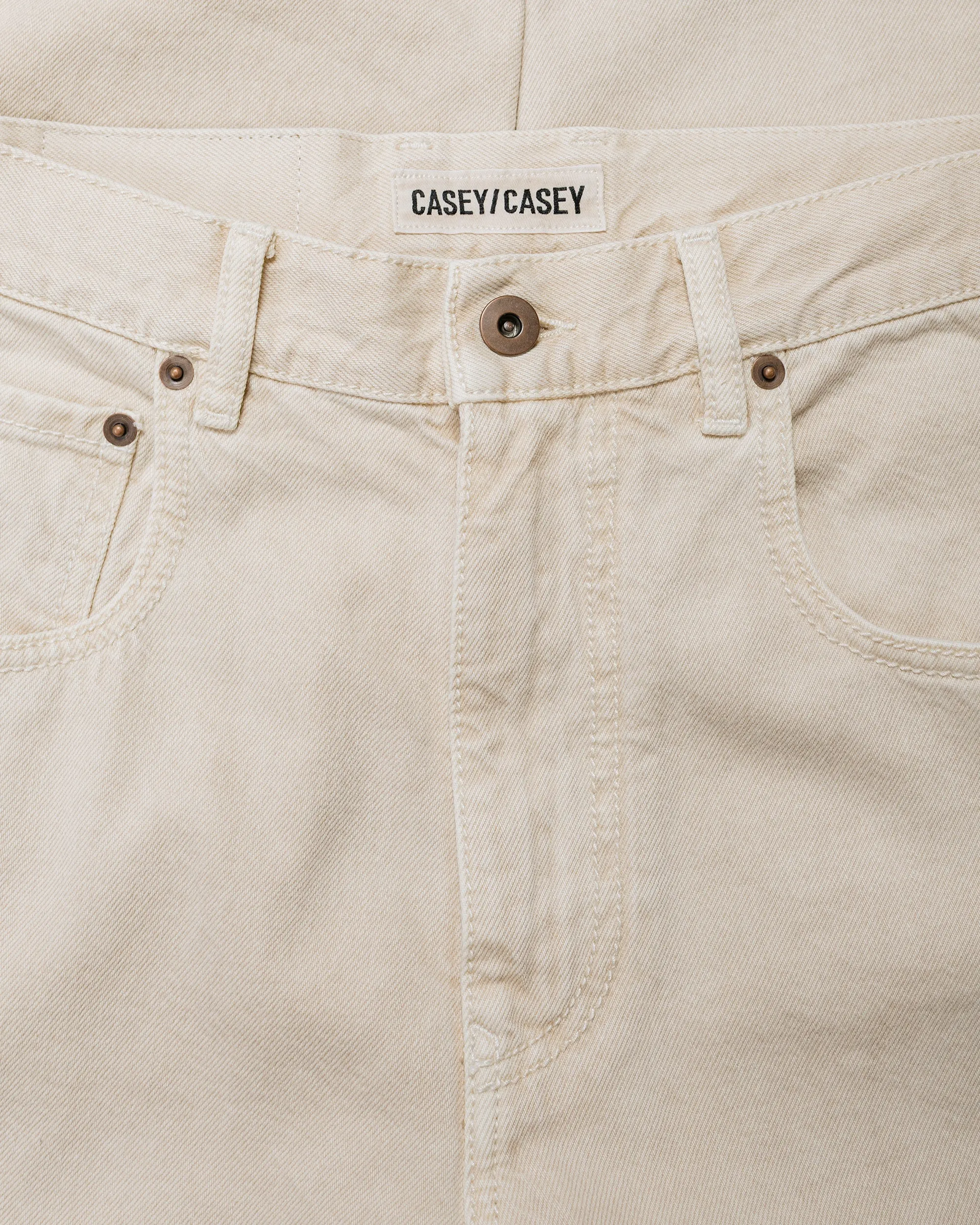 CASEY CASEY Leo Denim Pant Ivory sold by Lost & Found product image thumbnail 5