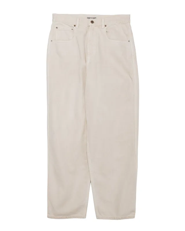 CASEY CASEY Leo Denim Pant Ivory made by Casey Casey