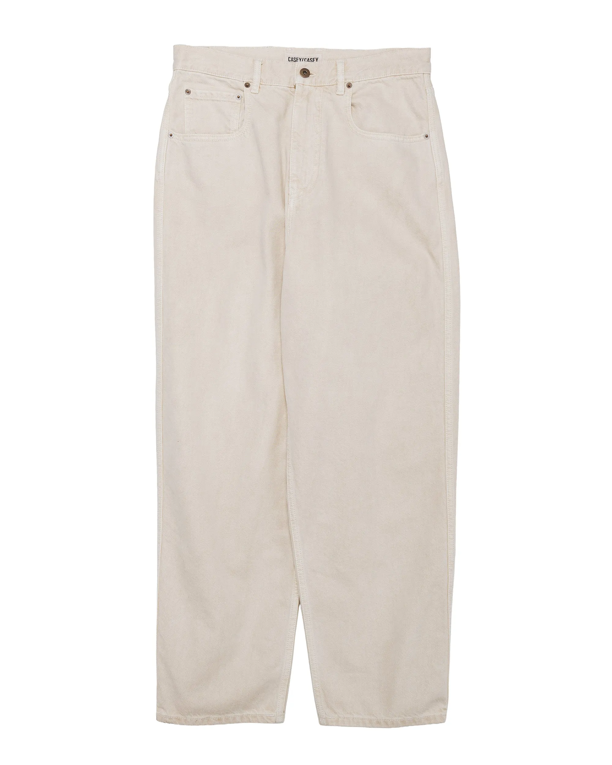 CASEY CASEY Leo Denim Pant Ivory sold by Lost & Found