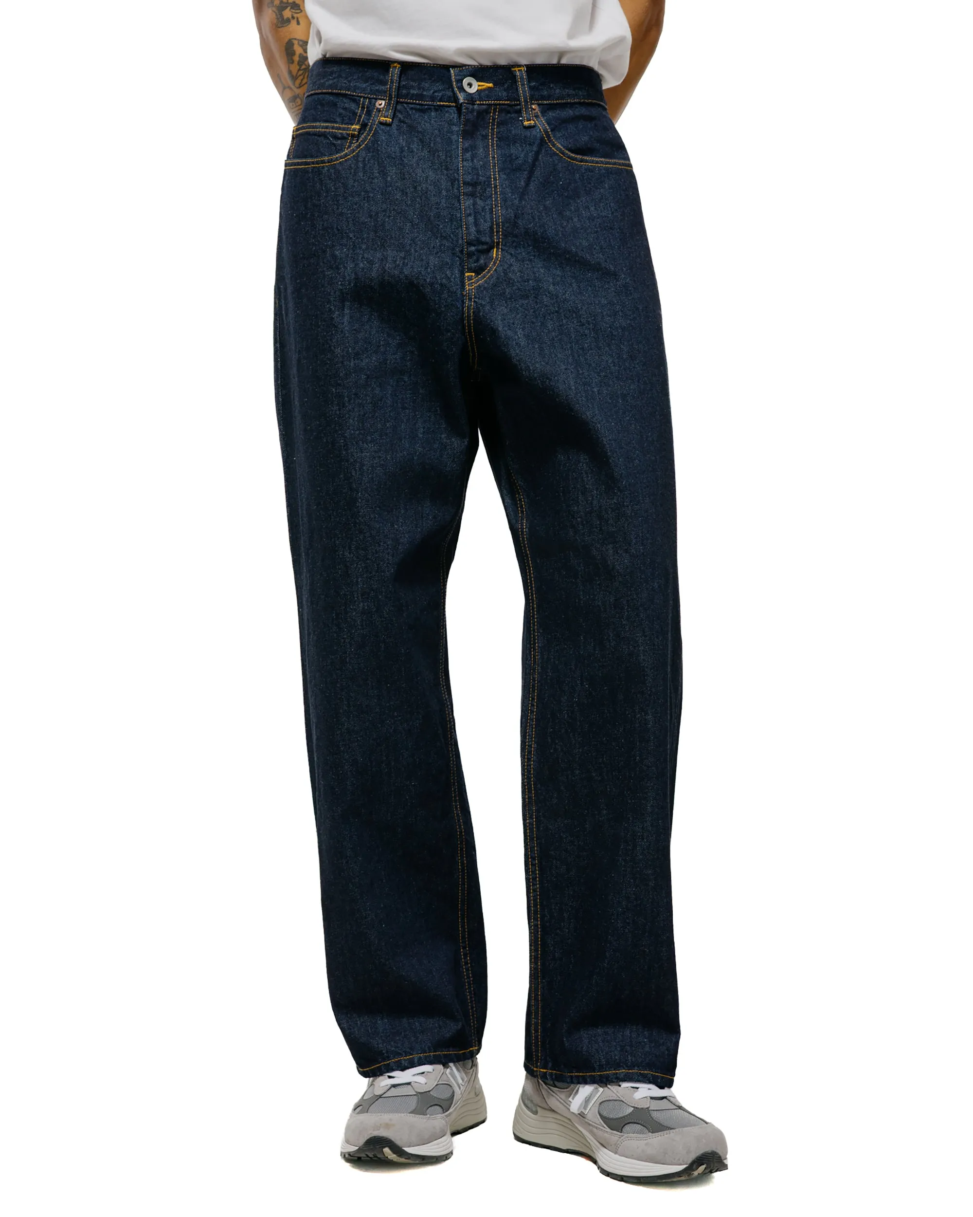 Universal Products 5Pocket Buggie Denim Pants Indigo sold by Lost & Found product image thumbnail 2