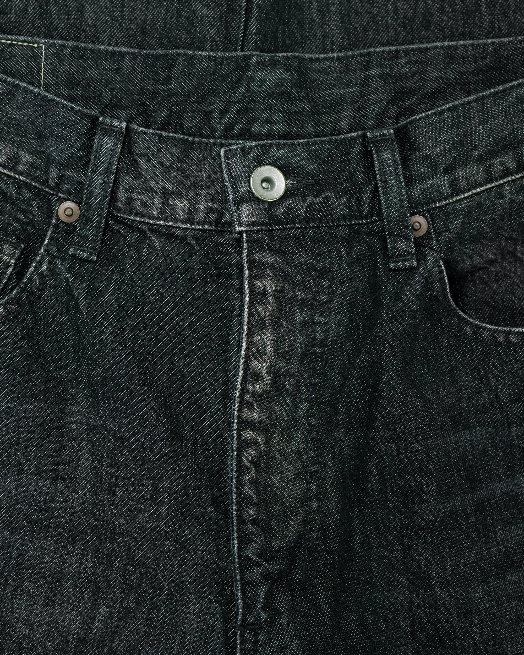 Universal Products 5Pocket Buggie Denim Pants Wash Black sold by Lost & Found product image thumbnail 5