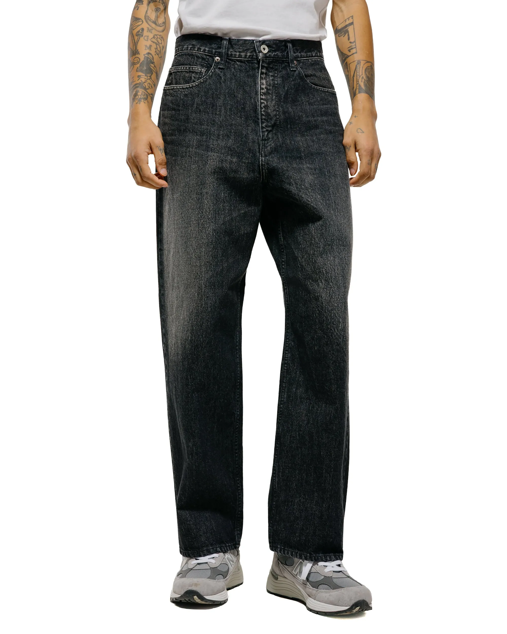 Universal Products 5Pocket Buggie Denim Pants Wash Black sold by Lost & Found product image thumbnail 2