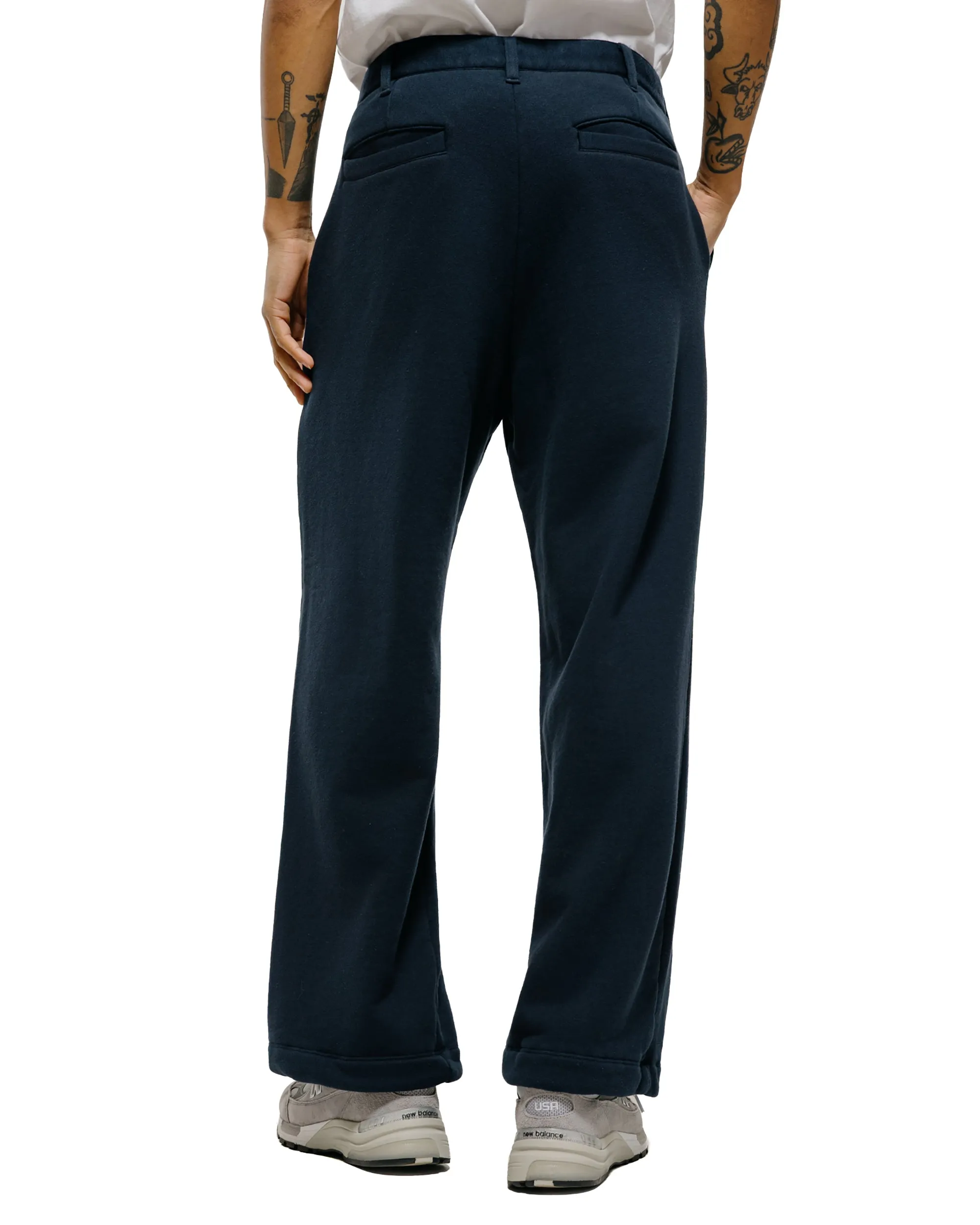 Universal Products Jumberca Sweat Straight Trousers Navy sold by Lost & Found product image thumbnail 3