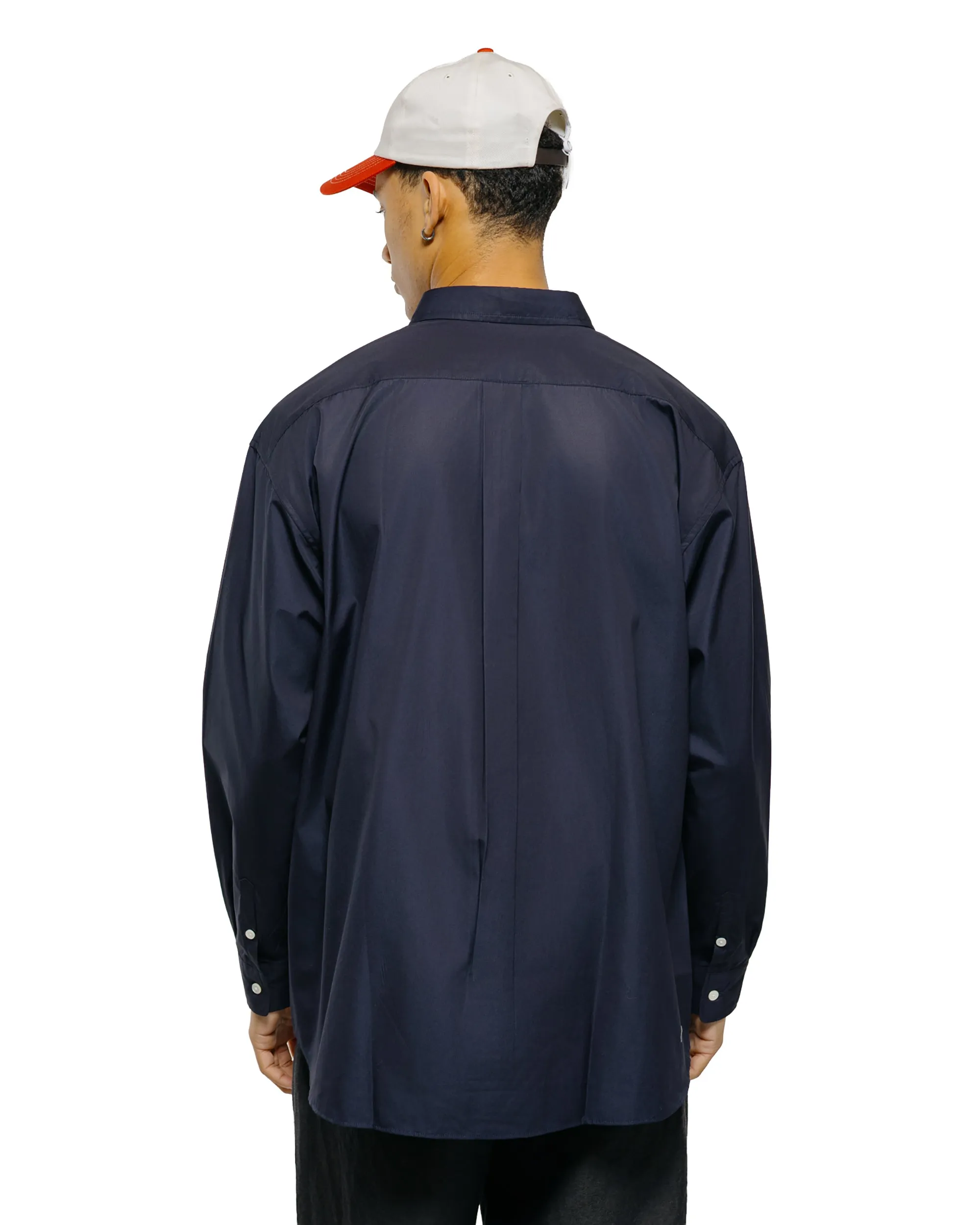 Universal Products L/S Regular Shirts Dark Navy sold by Lost & Found product image thumbnail 3