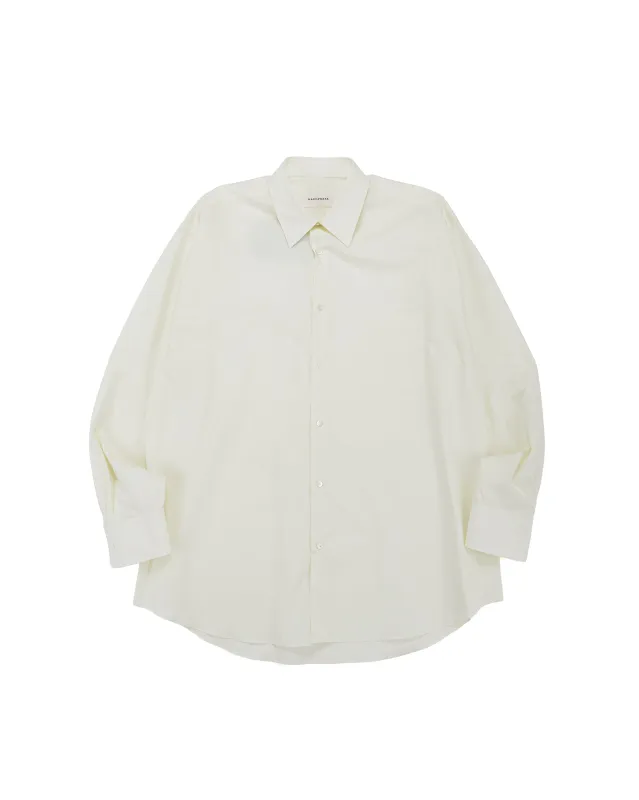 MARKAWARE Comfort Fit Shirt Organic Giza 80/1 Typewriter Lemon sold by Lost & Found