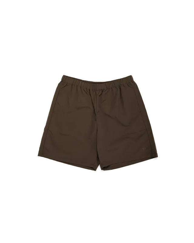 Goldwin Nylon Shorts Jet Brown made by Goldwin