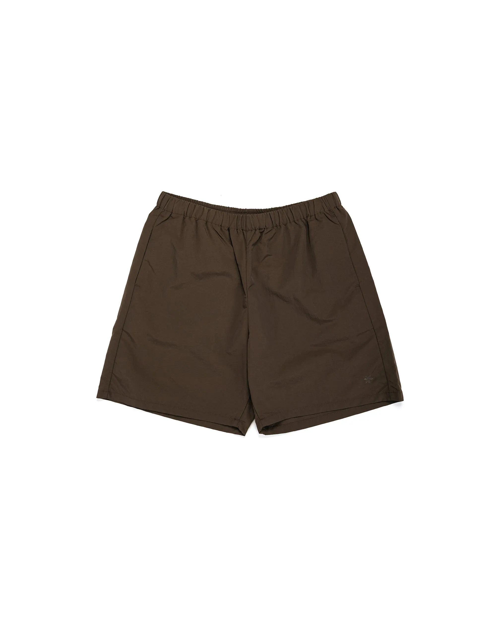 Goldwin Nylon Shorts Jet Brown sold by Lost & Found
