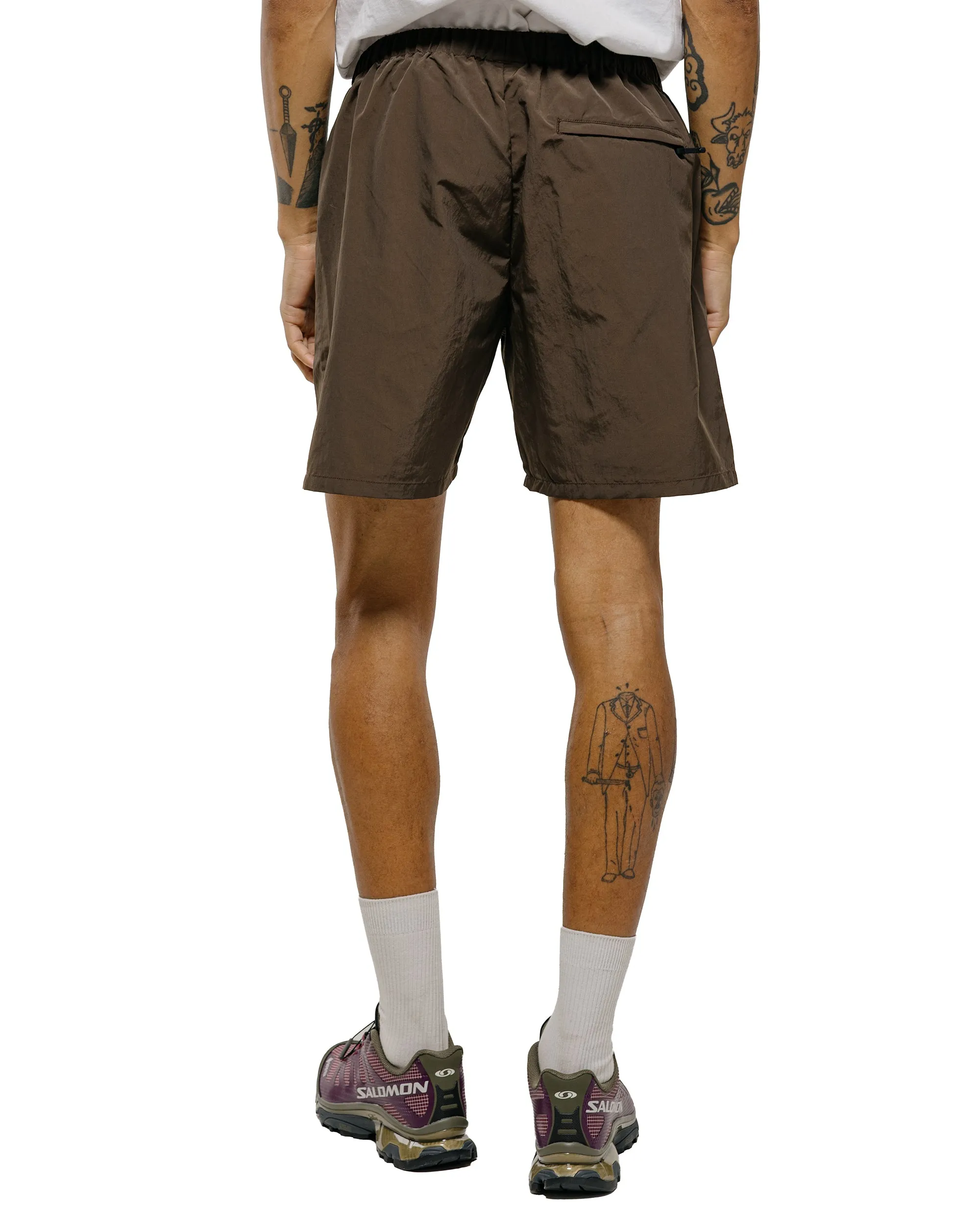 Goldwin Nylon Shorts Jet Brown sold by Lost & Found product image thumbnail 3