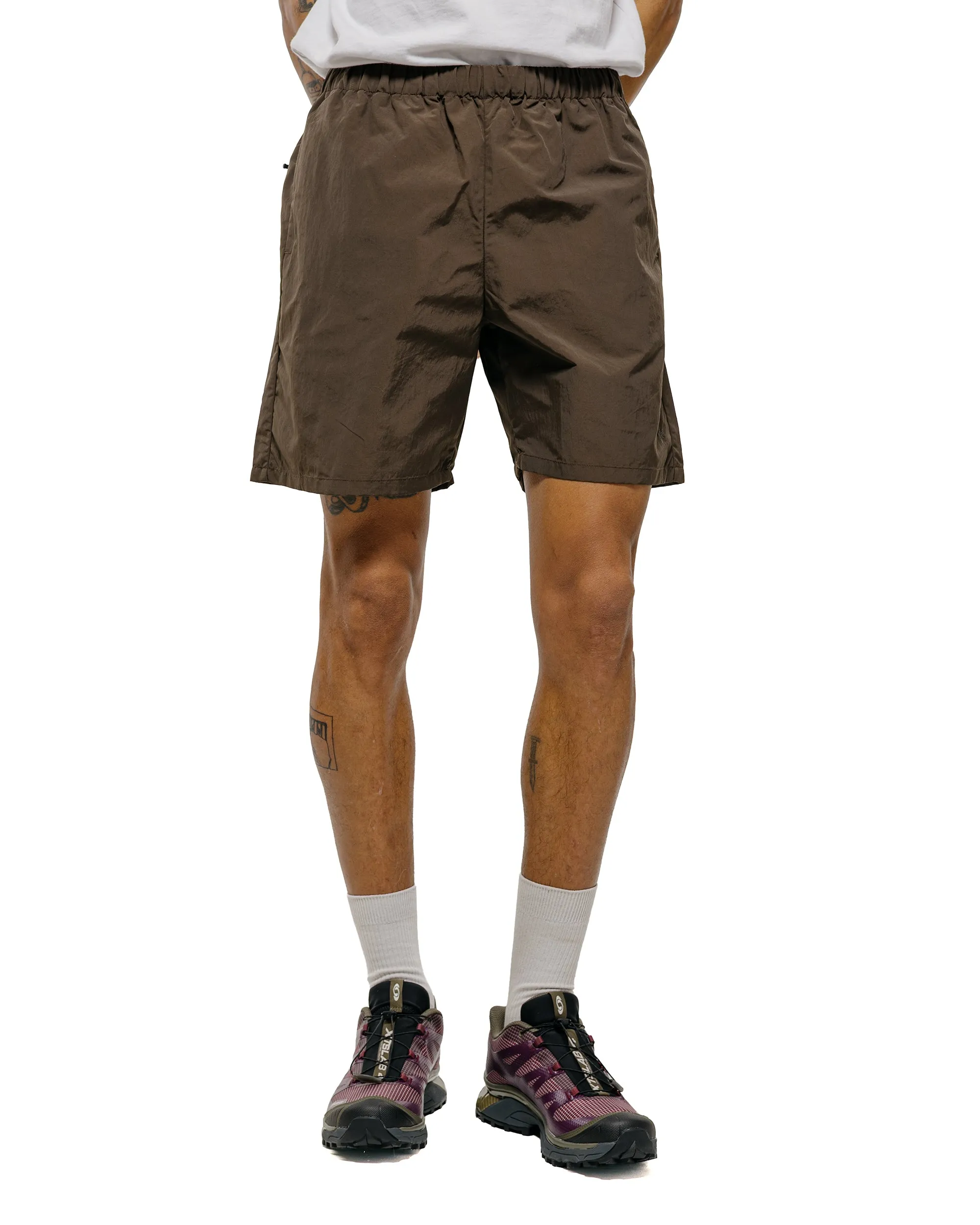 Goldwin Nylon Shorts Jet Brown sold by Lost & Found product image thumbnail 2