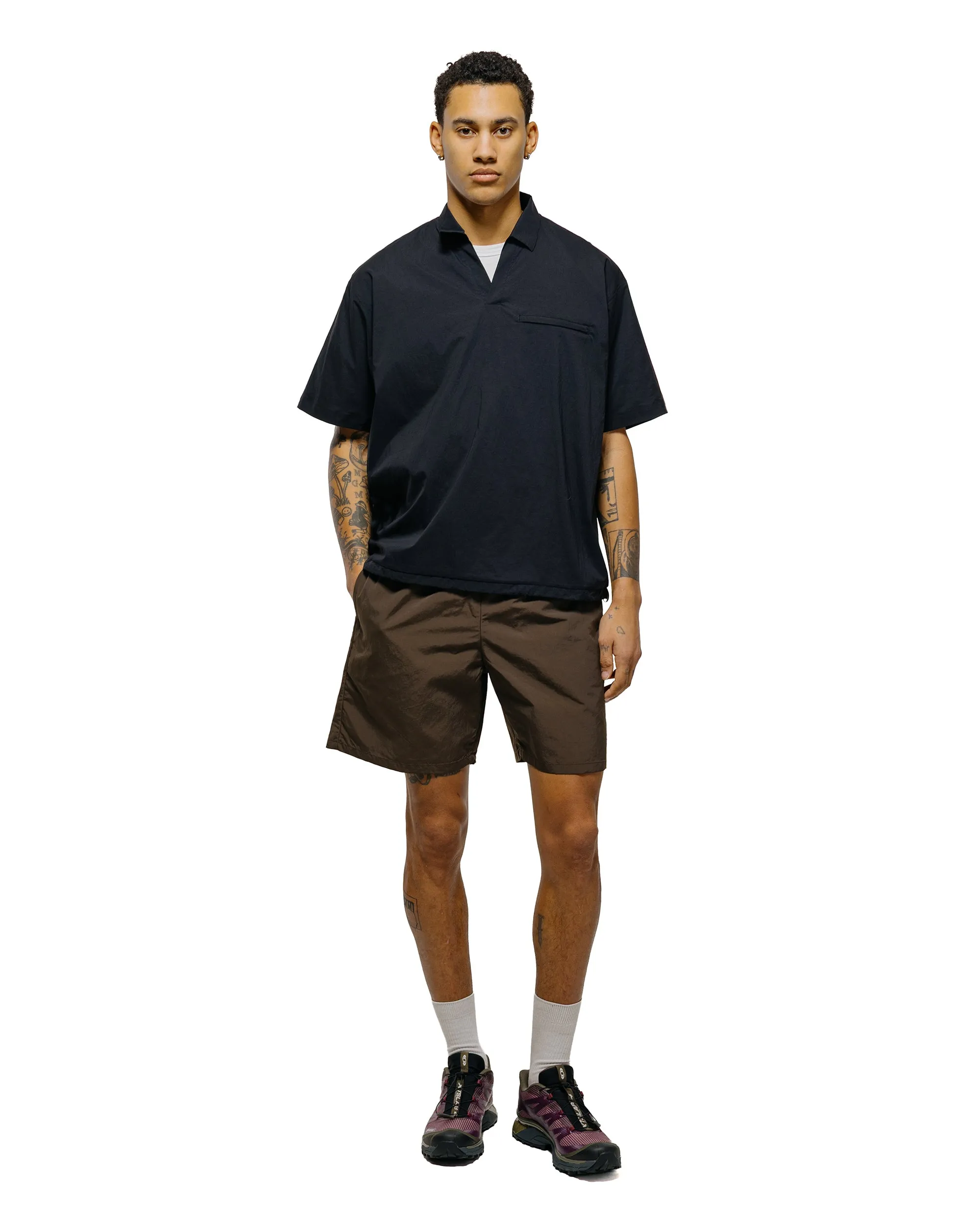 Goldwin Nylon Shorts Jet Brown sold by Lost & Found product image thumbnail 4