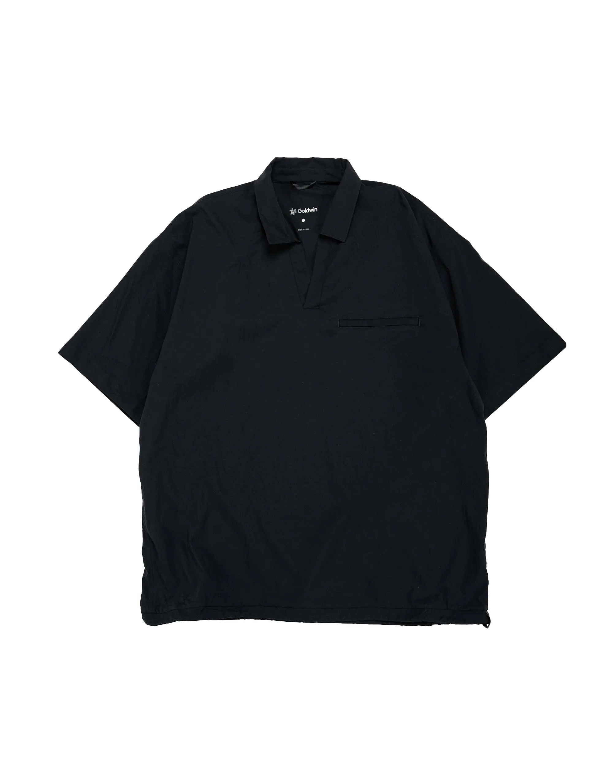 Goldwin Stretch Bilo S/S Pullover Black sold by Lost & Found
