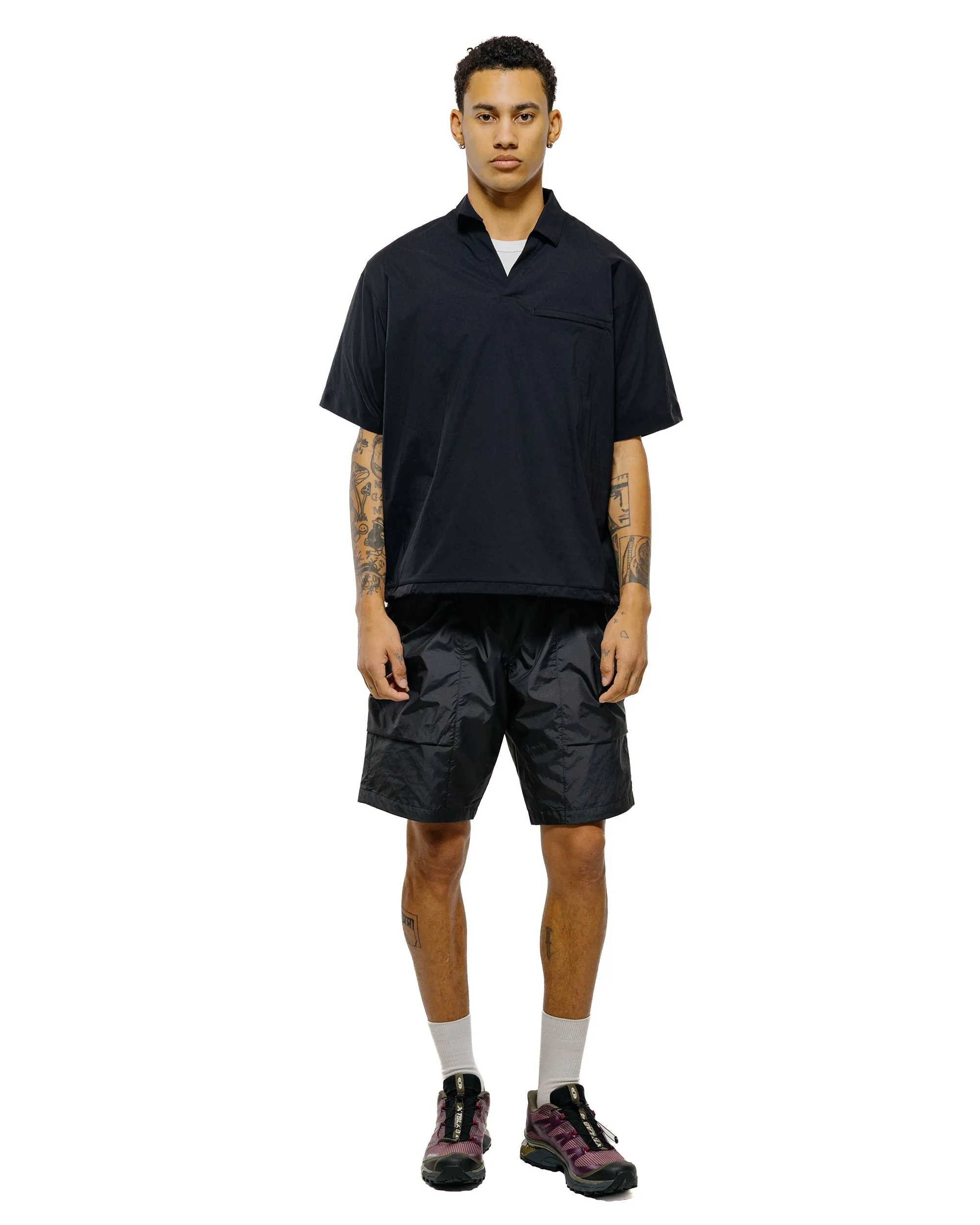 Goldwin Stretch Bilo S/S Pullover Black sold by Lost & Found product image thumbnail 4