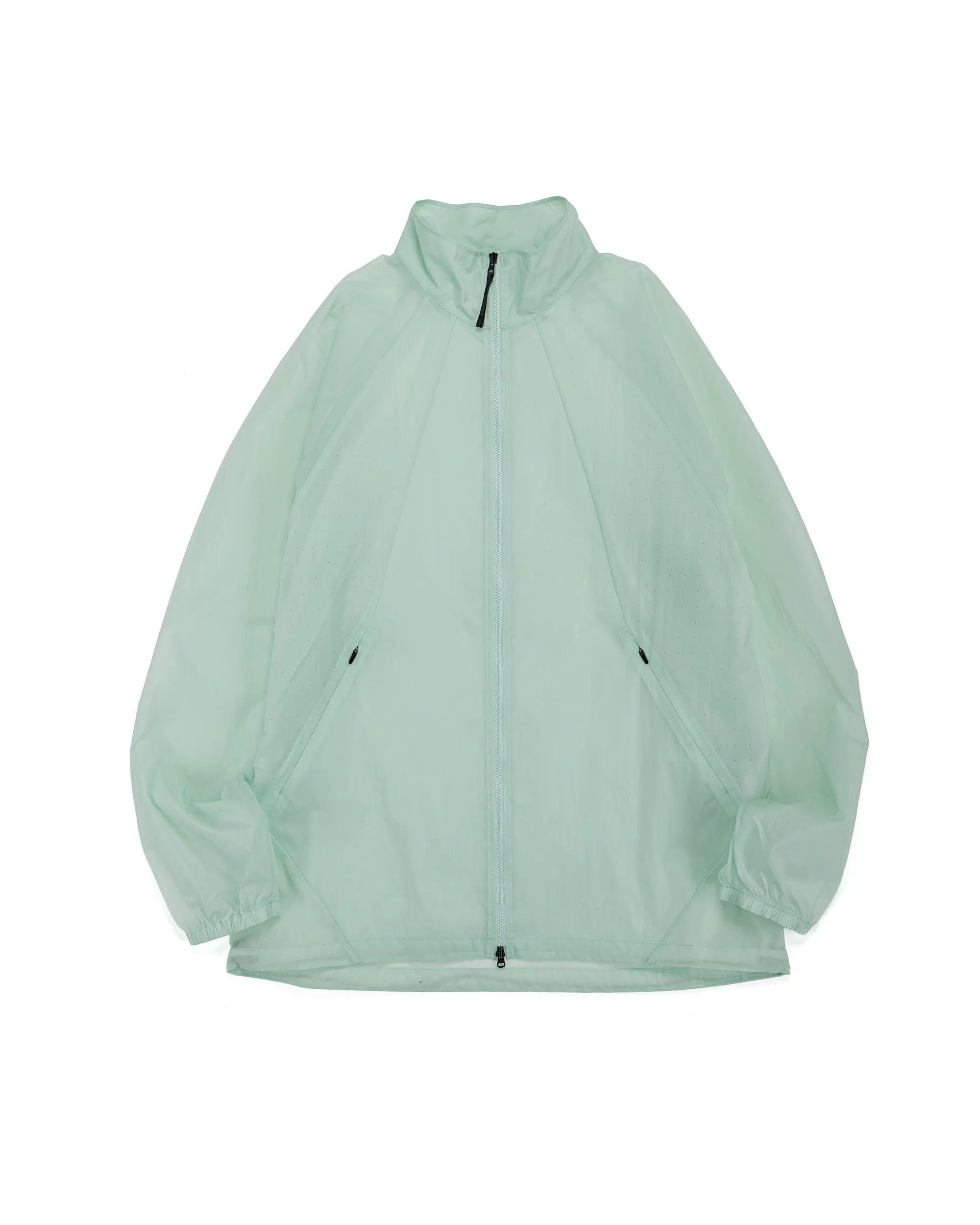 Goldwin Sheer Nylon Wind Jacket Opal Green sold by Lost & Found