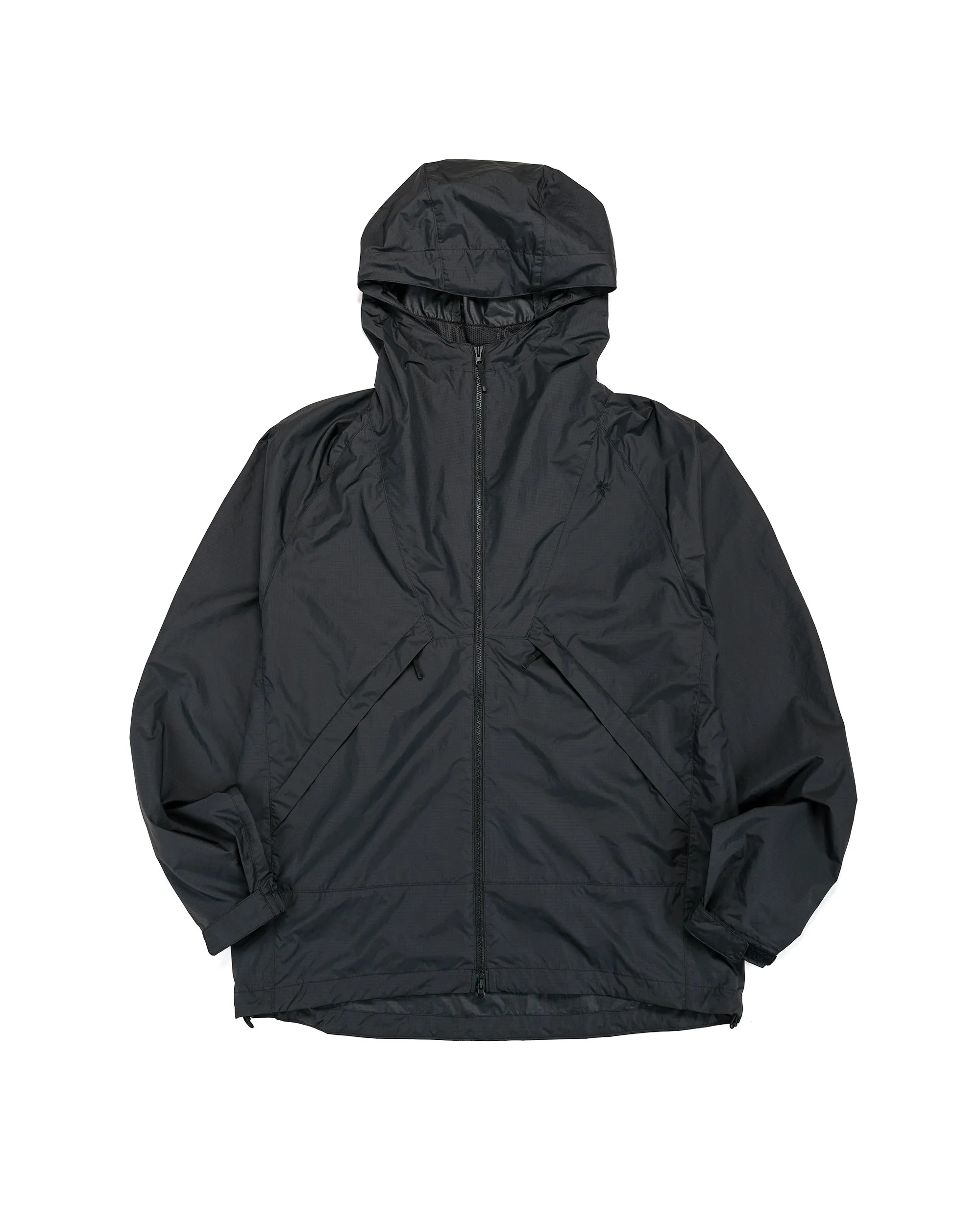 Goldwin Rip-stop Hooded Jacket Black sold by Lost & Found