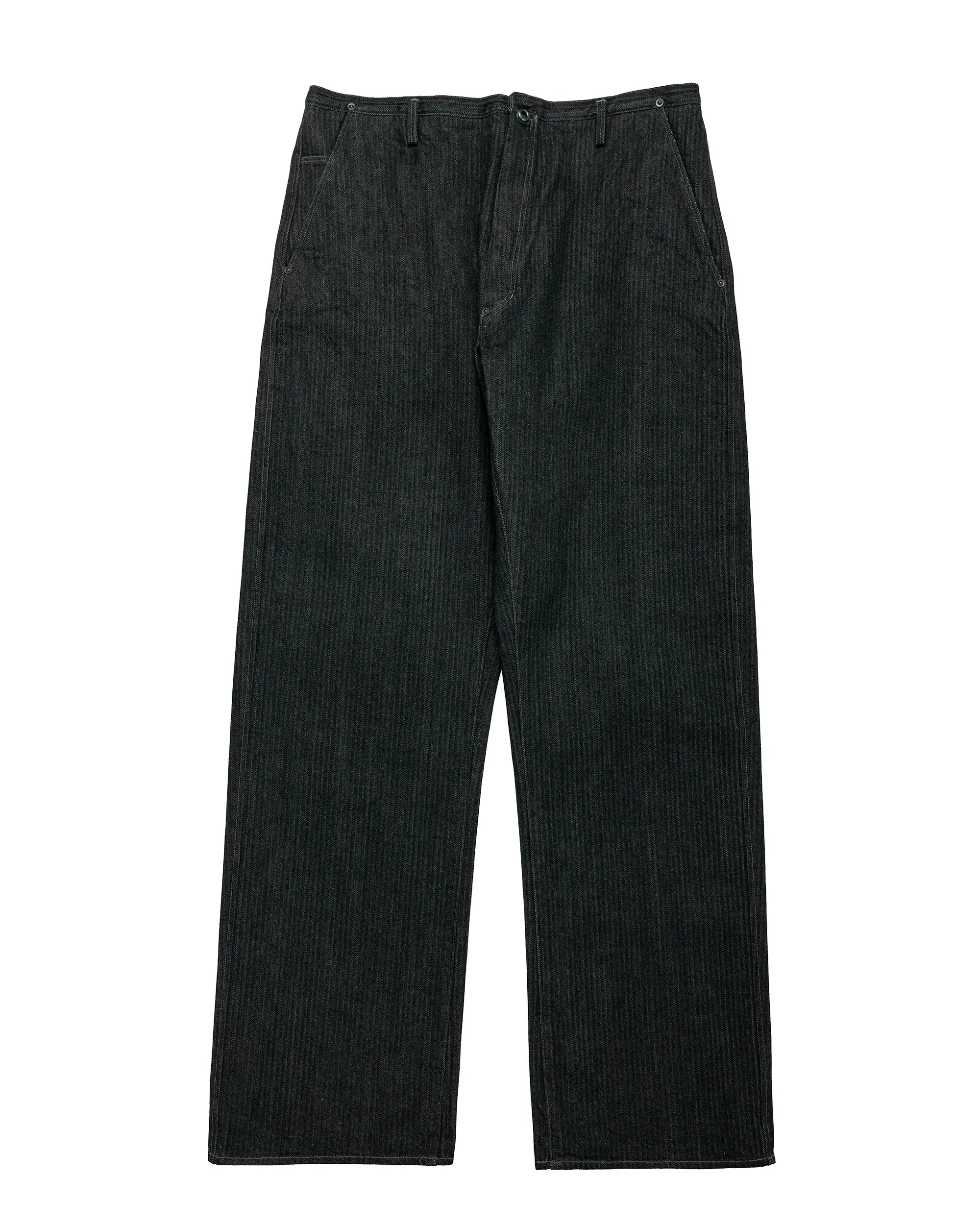 MotivMfg Uni Denim Original Herringbone Denim/Black sold by Lost & Found