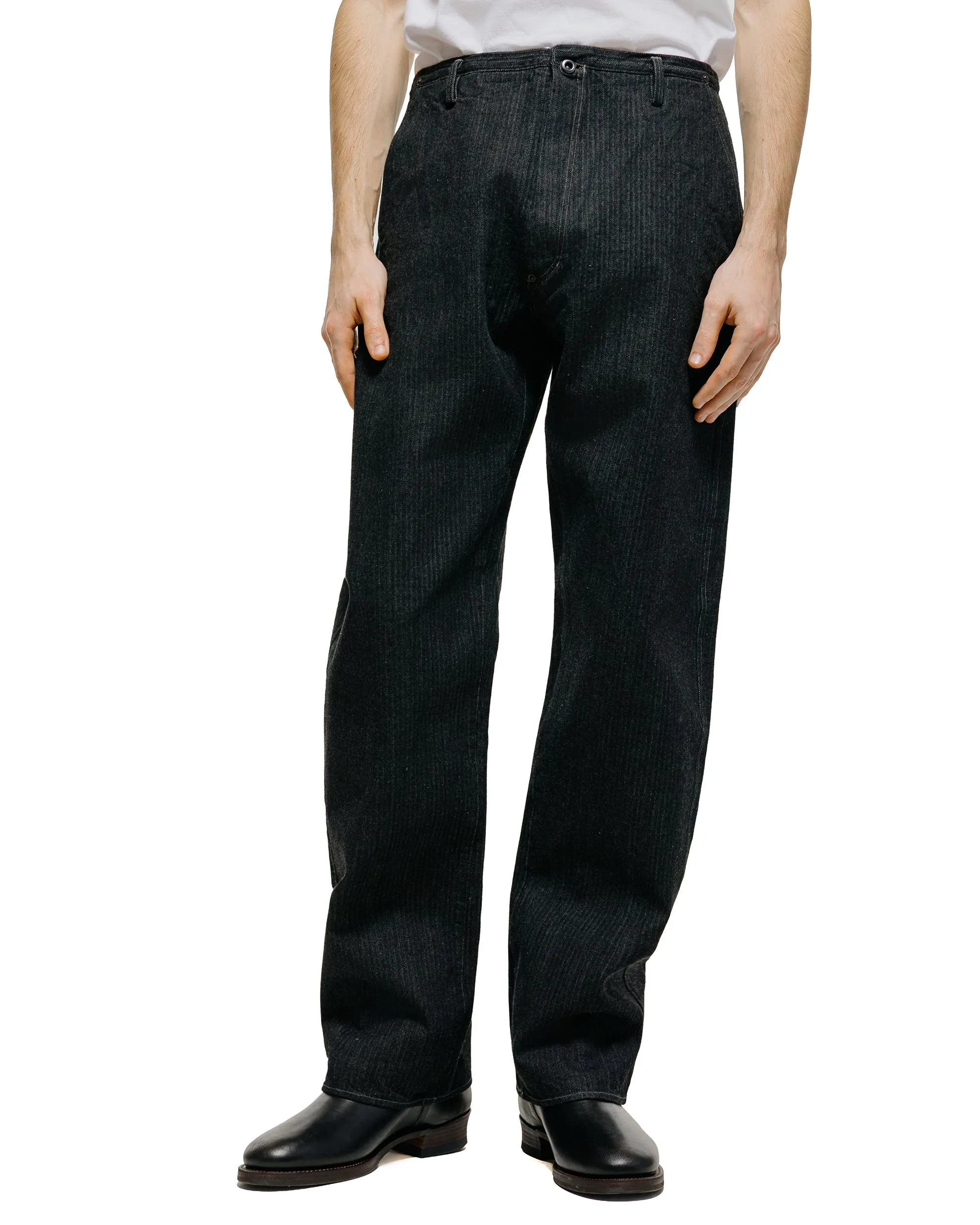 MotivMfg Uni Denim Original Herringbone Denim/Black sold by Lost & Found product image thumbnail 2