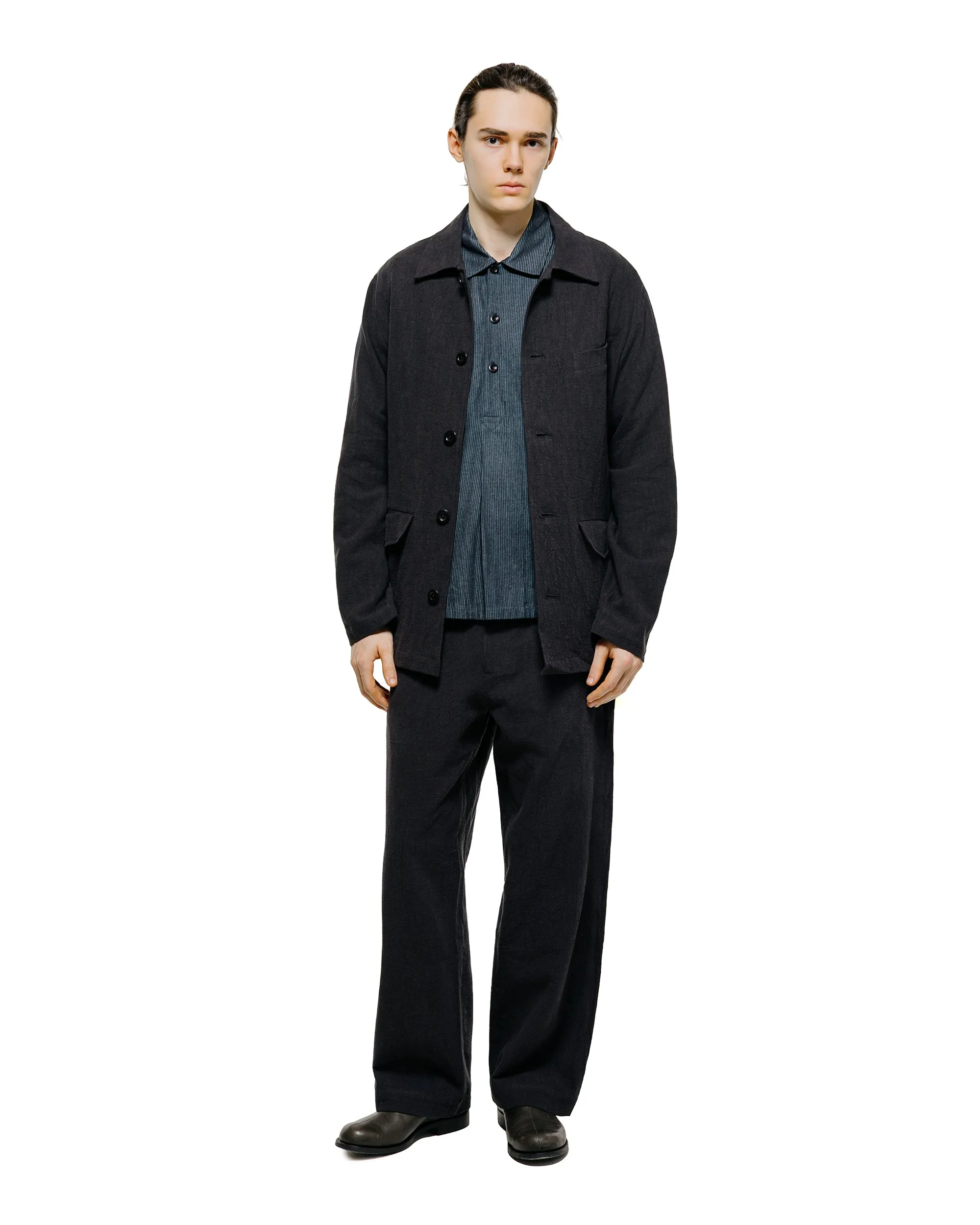 Conkers Night Shirt Striped Cotton Navy sold by Lost & Found product image thumbnail 4