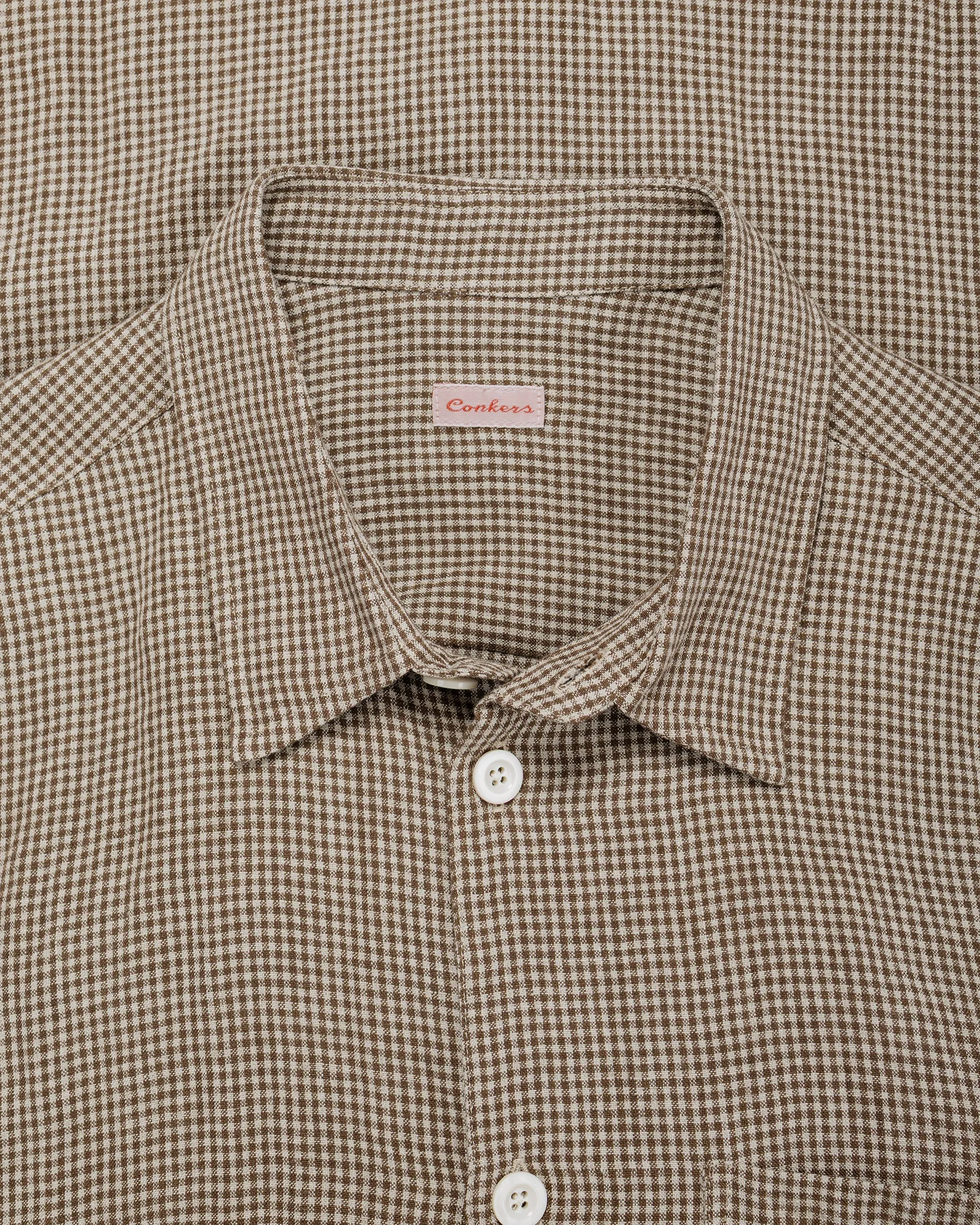 Conkers Farmer Shirt Short Sleeve Irish Line Straw sold by Lost & Found product image thumbnail 5