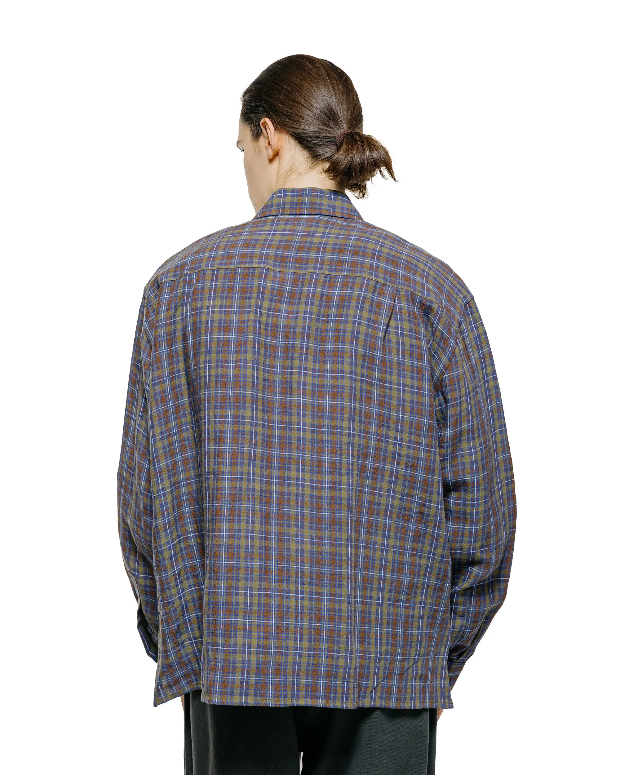 Conkers Farmer Shirt Irish Linen Damson sold by Lost & Found product image thumbnail 3