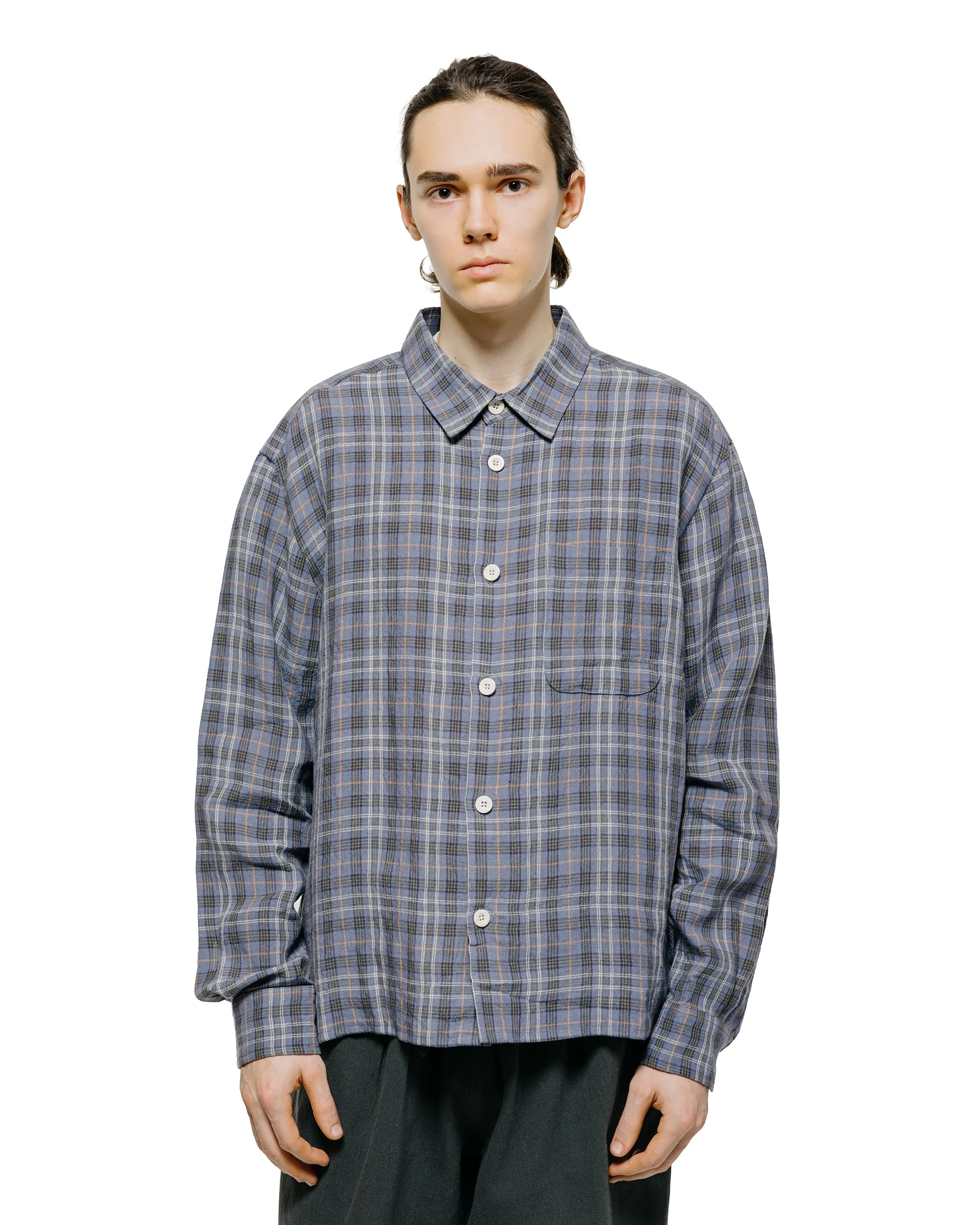 Conkers Farmer Shirt Irish Linen Sloe sold by Lost & Found product image thumbnail 2