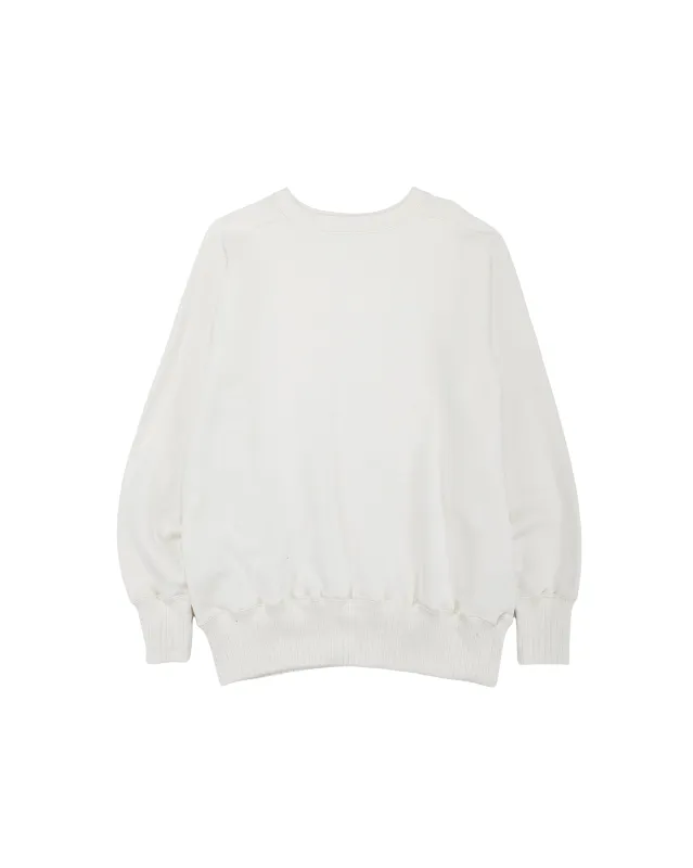 Warehouse Lot. JG-CS24 The Albert Sweat Off White made by Lost & Found