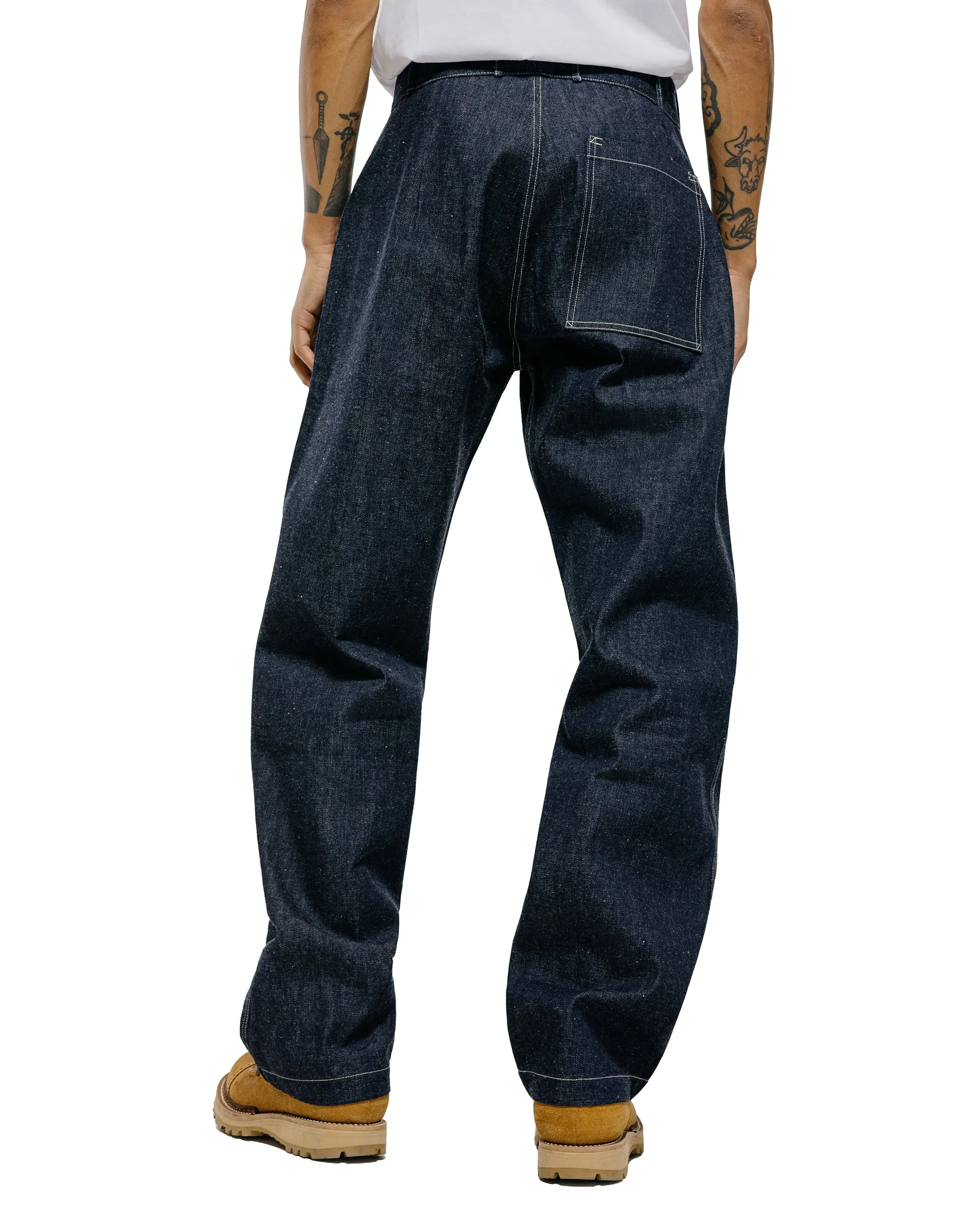Warehouse Lot. 1239 1930's WPA Double Knee Denim Trousers Indigo Denim sold by Lost & Found product image thumbnail 3