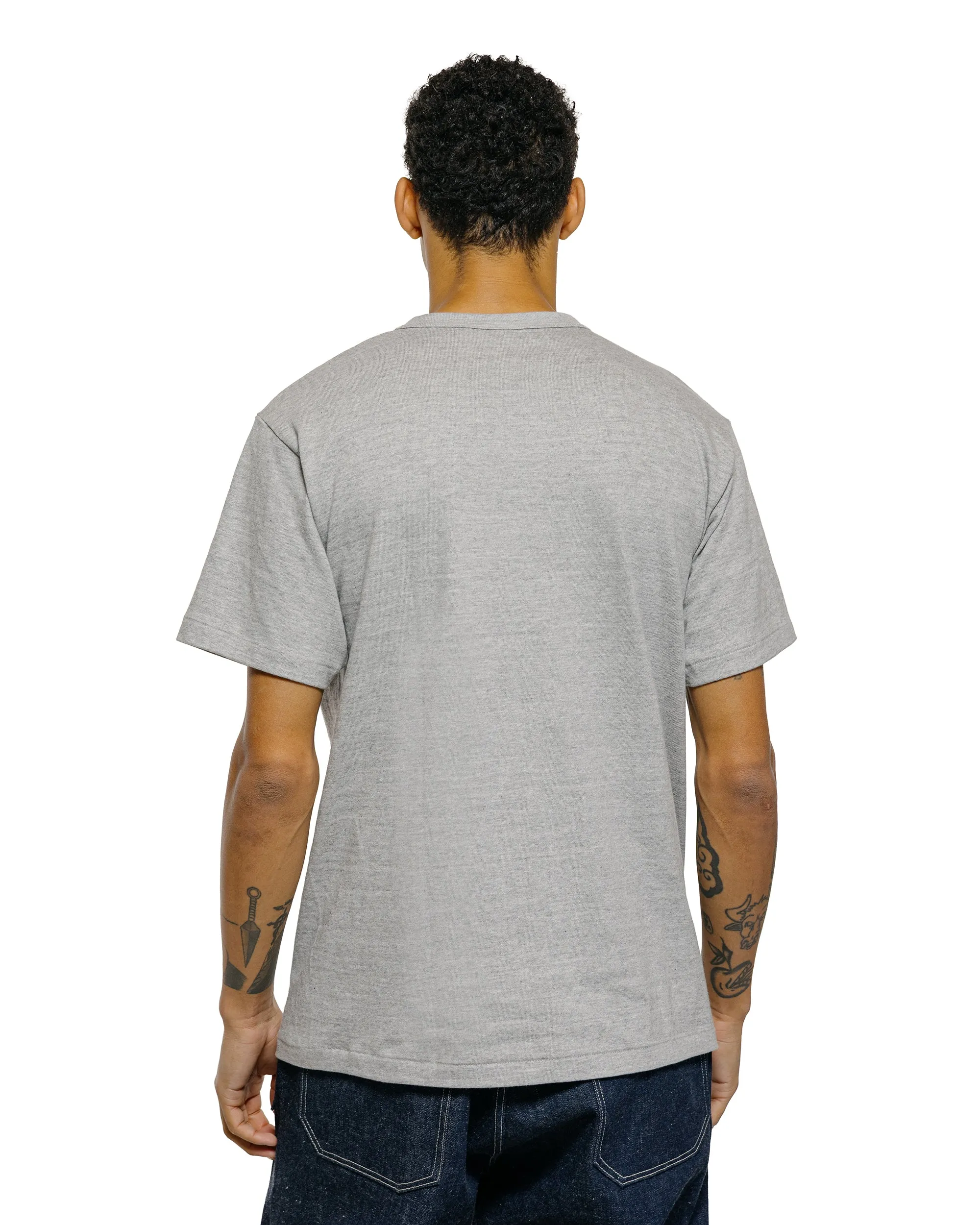 Warehouse Lot. 4096 88/12 Heather Crew Neck T Death From Below Gray sold by Lost & Found product image thumbnail 3