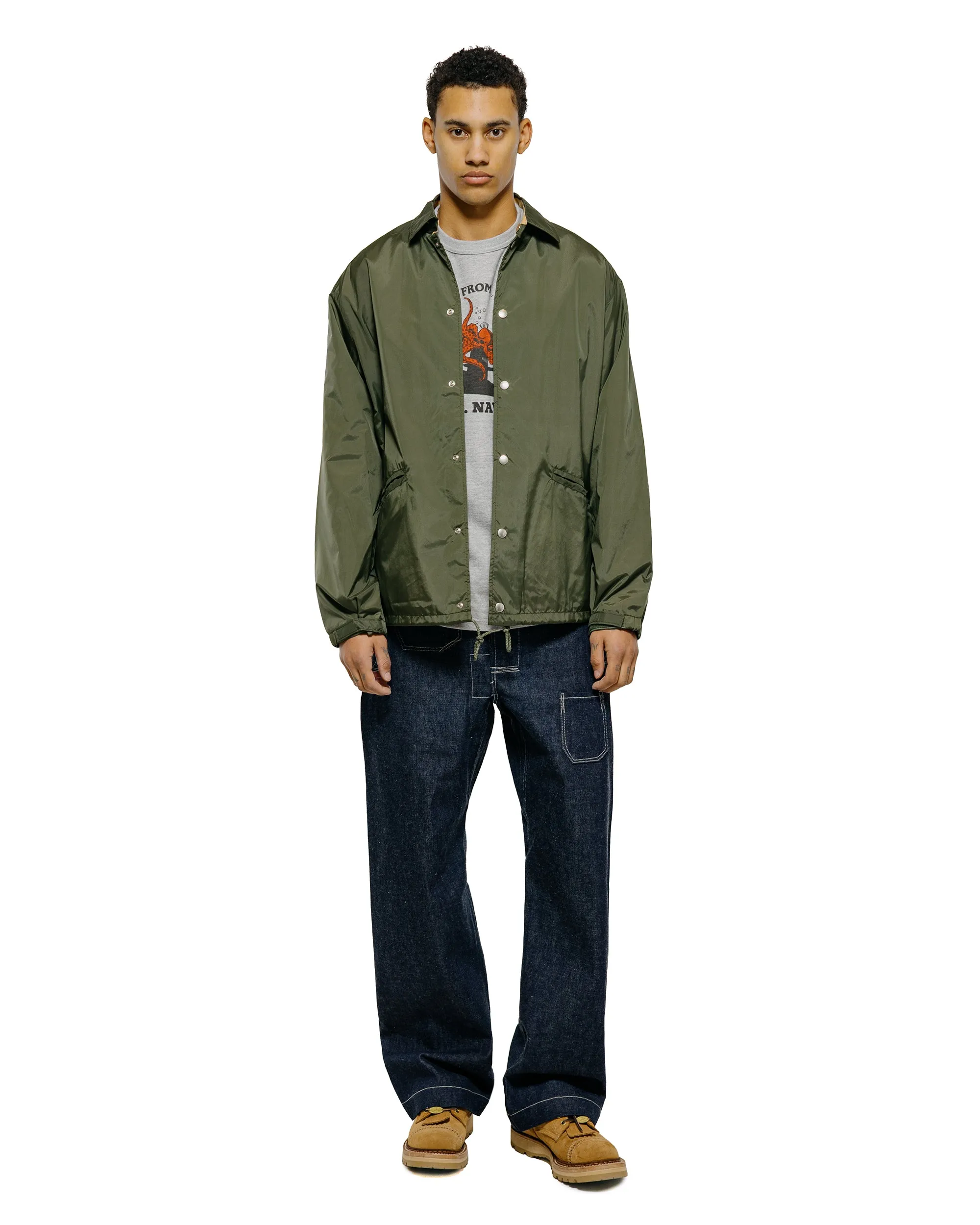 Warehouse Lot. 4096 88/12 Heather Crew Neck T Death From Below Gray sold by Lost & Found product image thumbnail 4