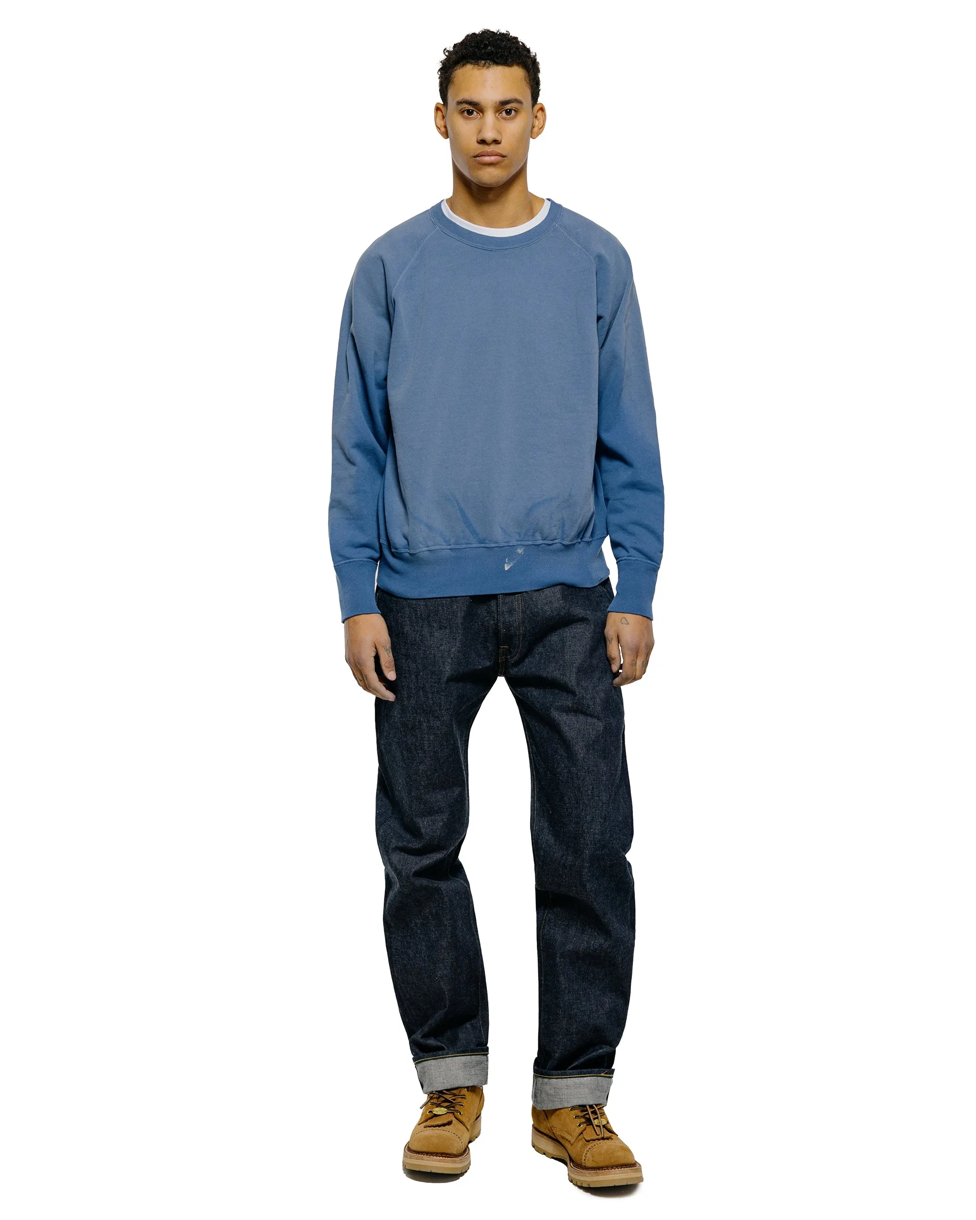 Warehouse Lot. 461 Raglan Crew Neck SW U/W Sun Burned Blue sold by Lost & Found product image thumbnail 4
