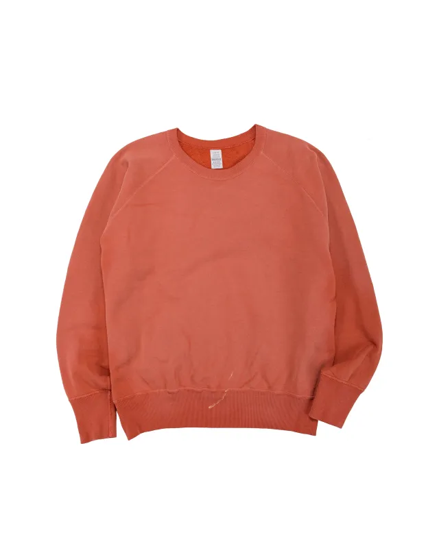 Warehouse Lot. 461 Raglan Crew Neck SW U/W Sun Burned Red made by Warehouse