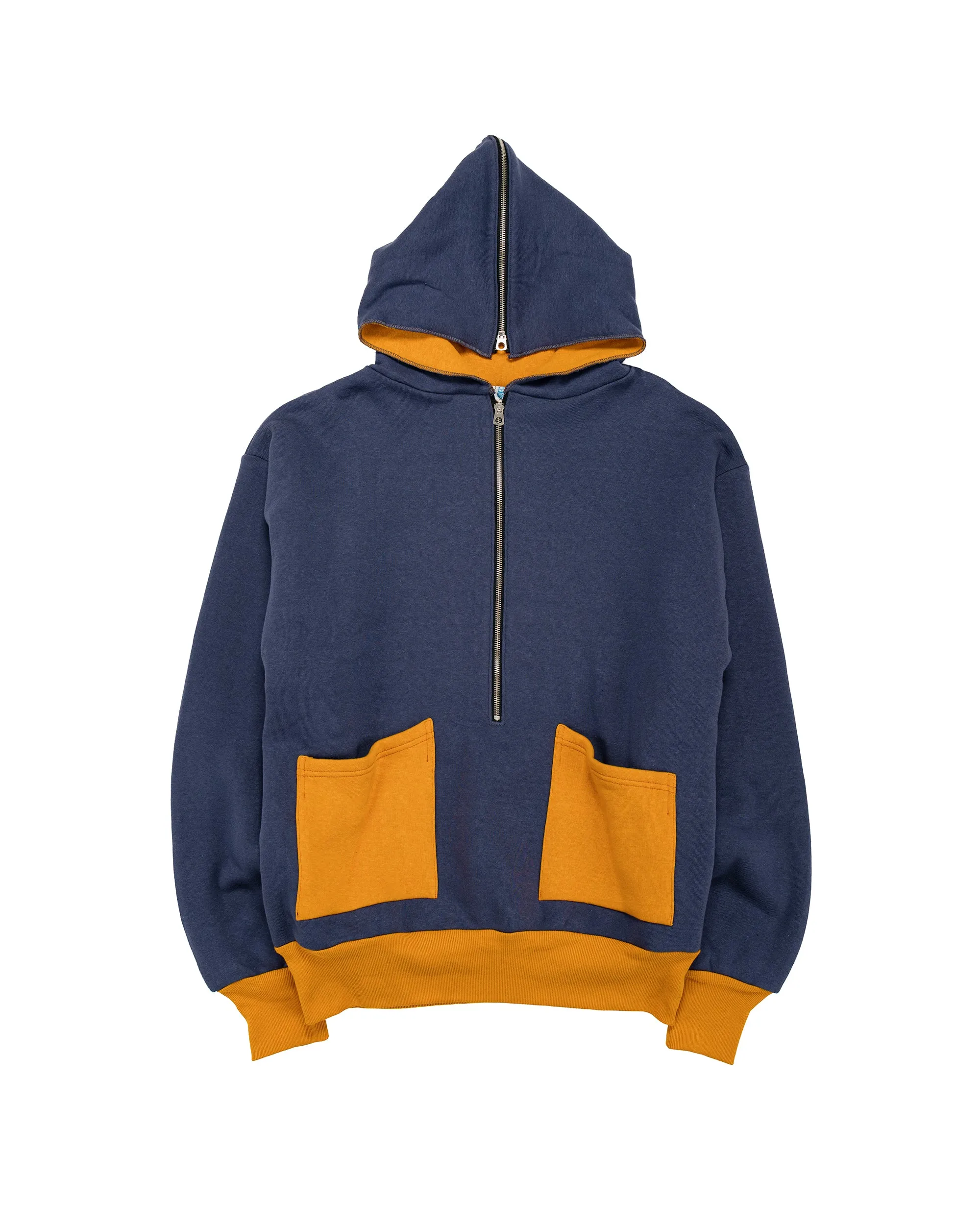 Warehouse Lot. JG-CS11 The Olympic Champion Sweat Parka Eggplant/Orange sold by Lost & Found