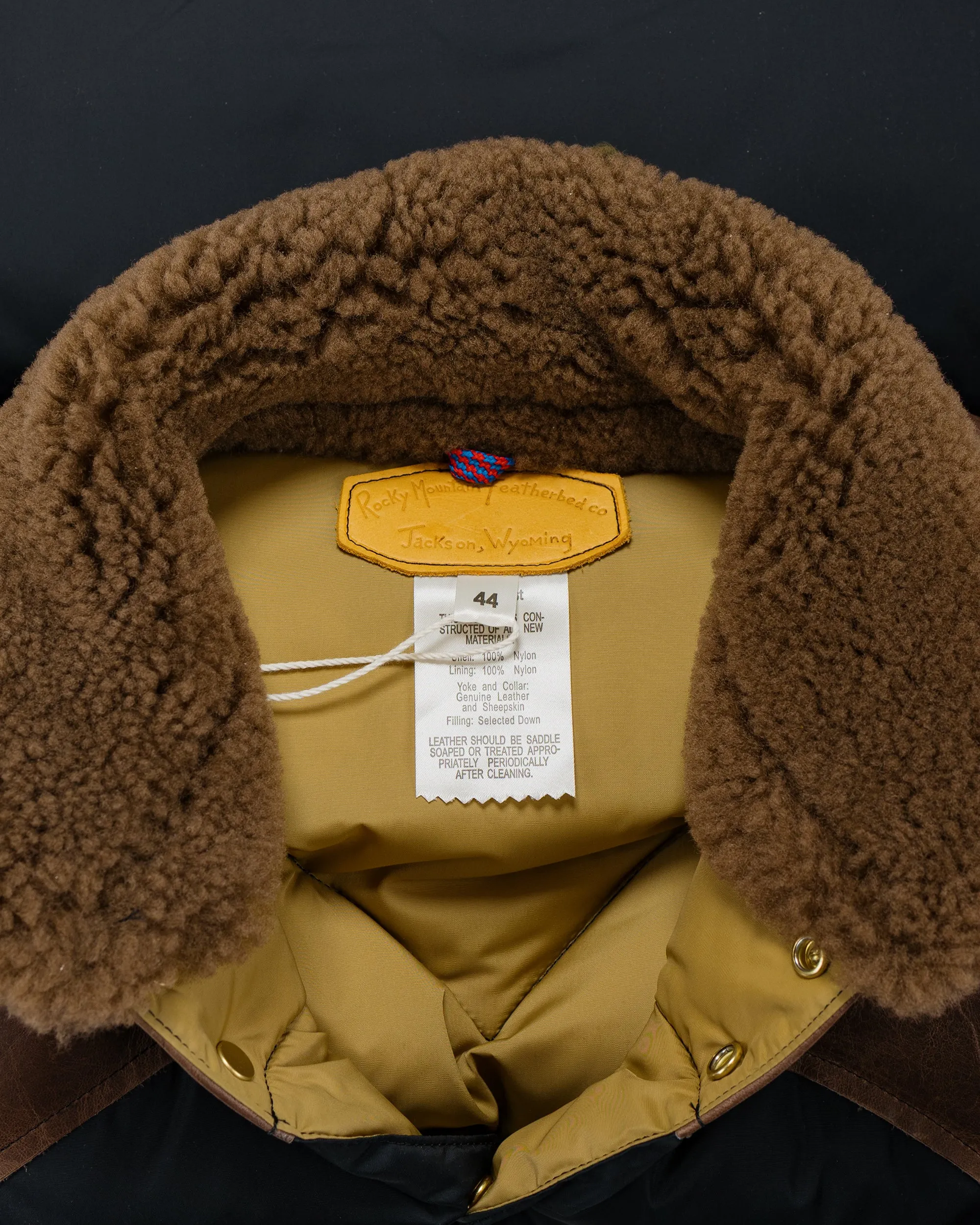 Warehouse Lot. 2235 Rocky Mountain Vest Warehouse Nylon Christy Vest Black sold by Lost & Found product image thumbnail 5