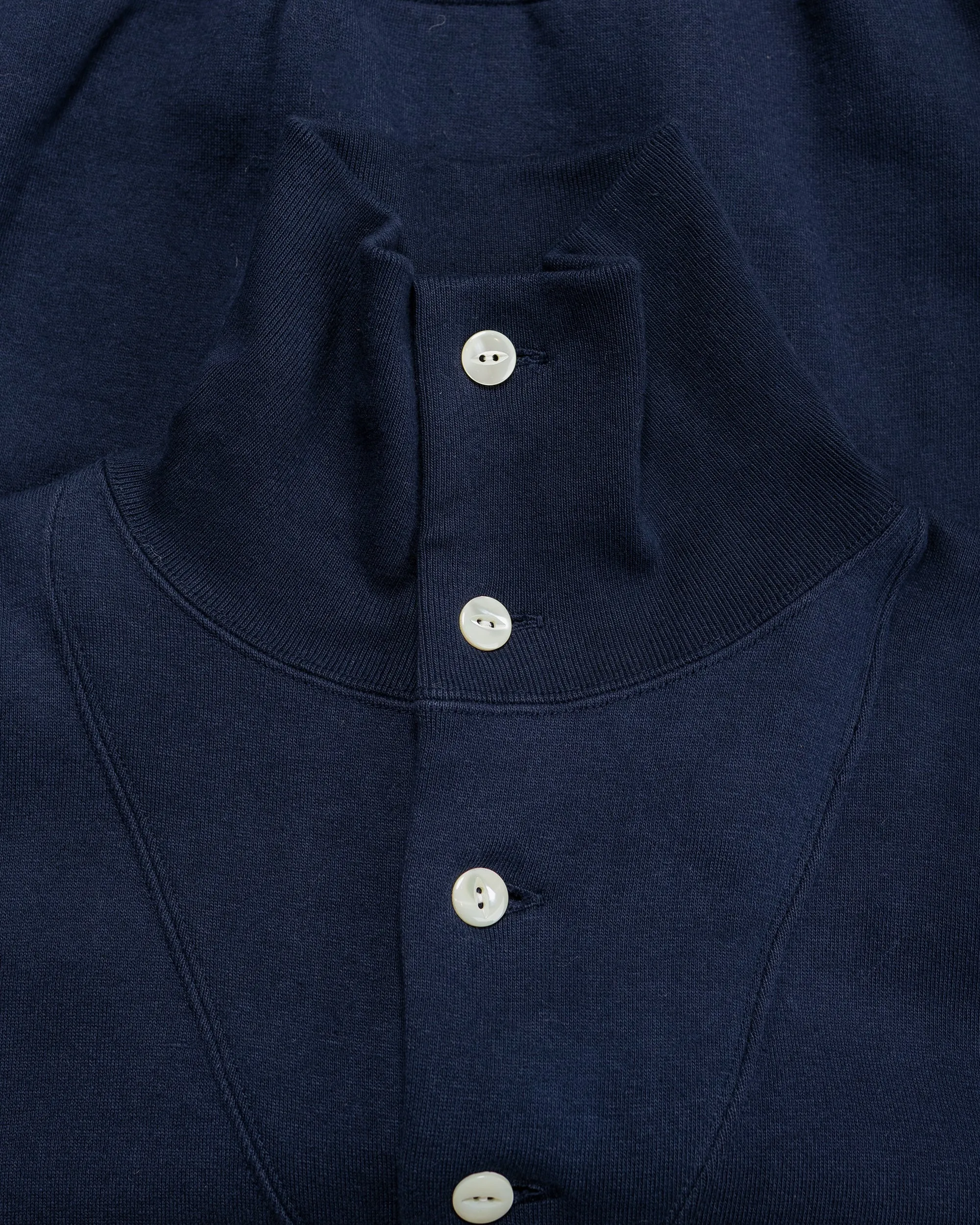 The Real McCoy's MC25110 10 oz. Loopwheel Cruiser Sweatshirt Navy sold by Lost & Found product image thumbnail 4