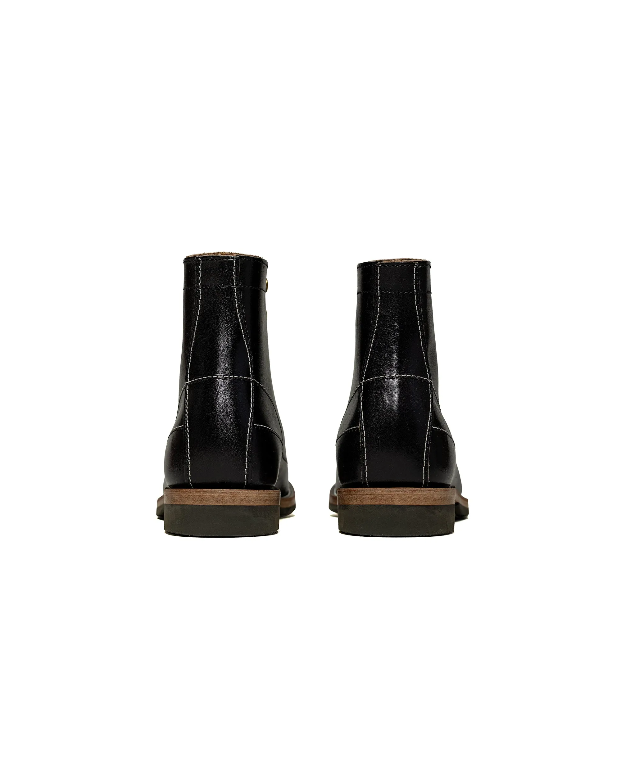 The Real McCoy's MA24008 Ten Mile Work Boots / Horsehide Buttock Black sold by Lost & Found product image thumbnail 4