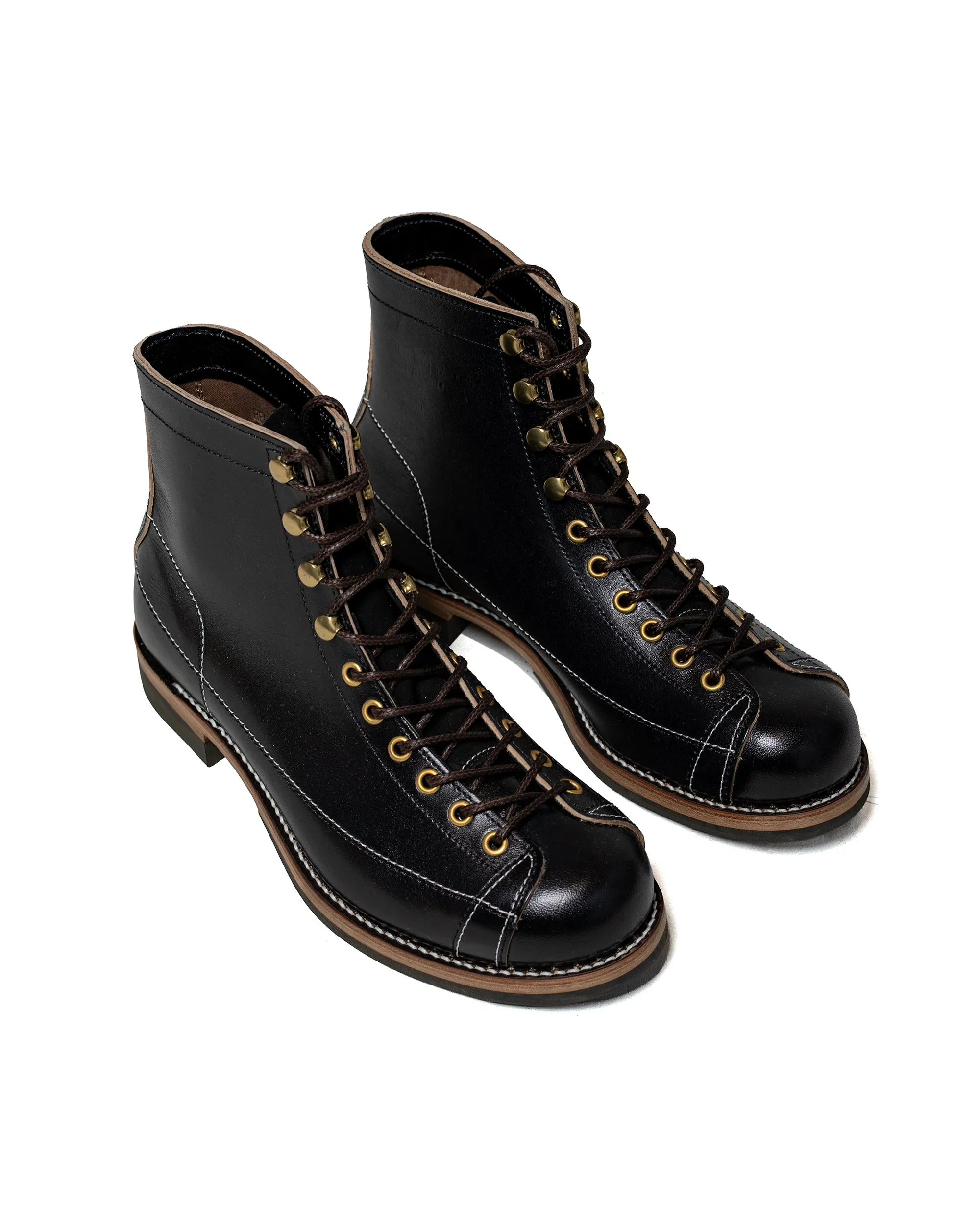 The Real McCoy's MA24008 Ten Mile Work Boots / Horsehide Buttock Black sold by Lost & Found product image thumbnail 2