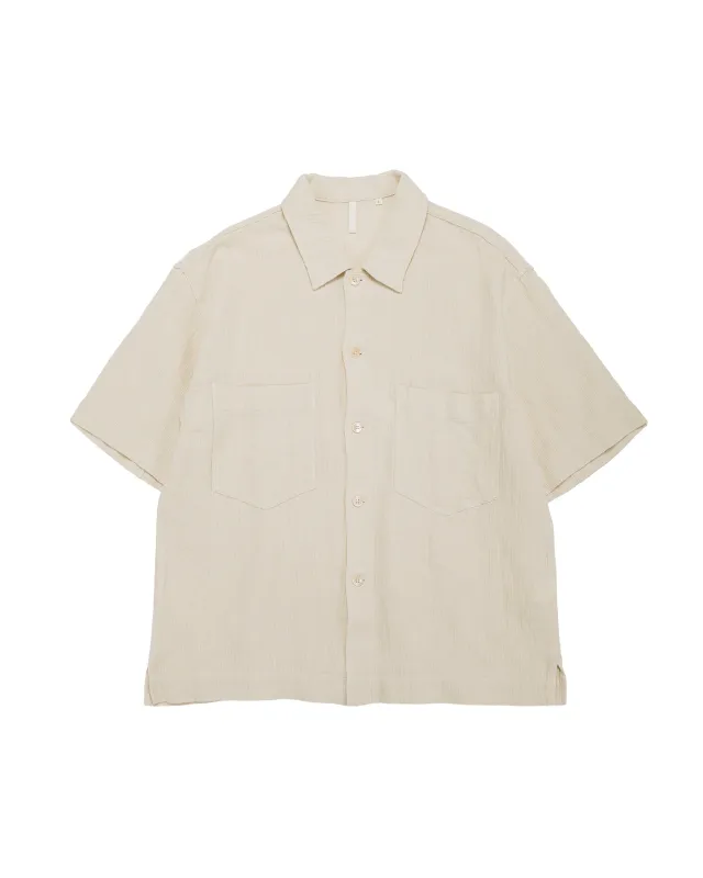 Sunflower Adam Shirt 010 Off White sold by Lost & Found