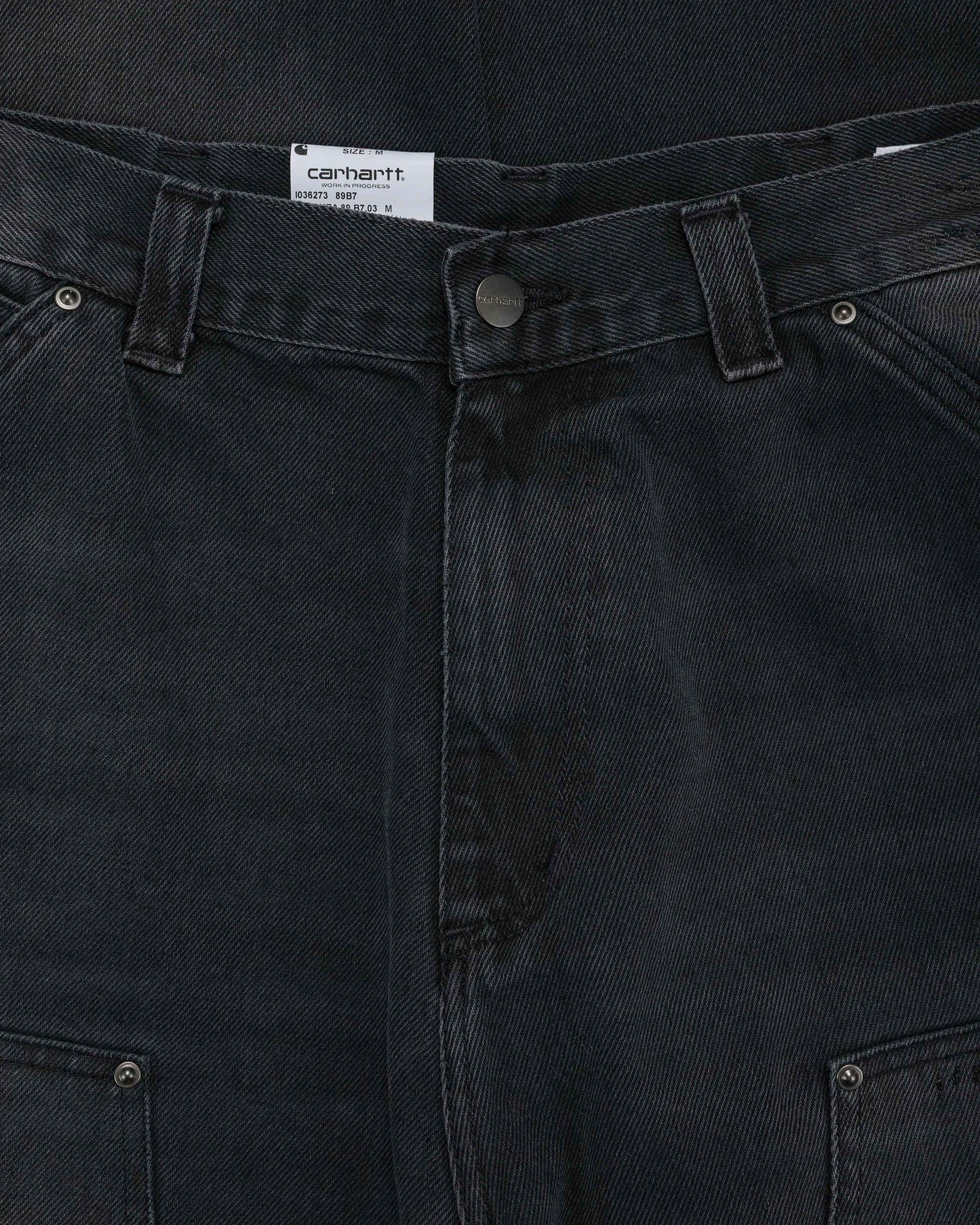 Carhartt W.I.P. OG Double Knee Pant Denim Black Stone Washed sold by Lost & Found product image thumbnail 5