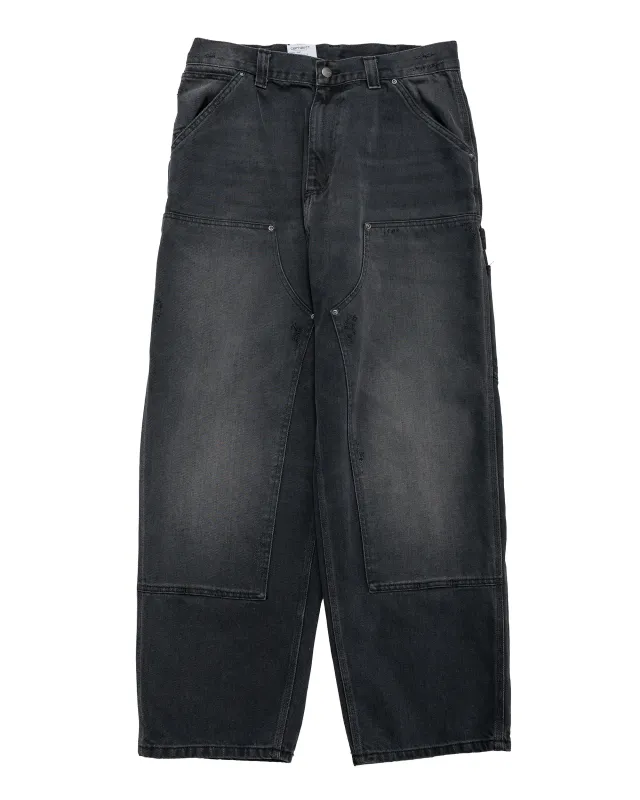 Carhartt W.I.P. OG Double Knee Pant Denim Black Stone Washed made by Carhartt