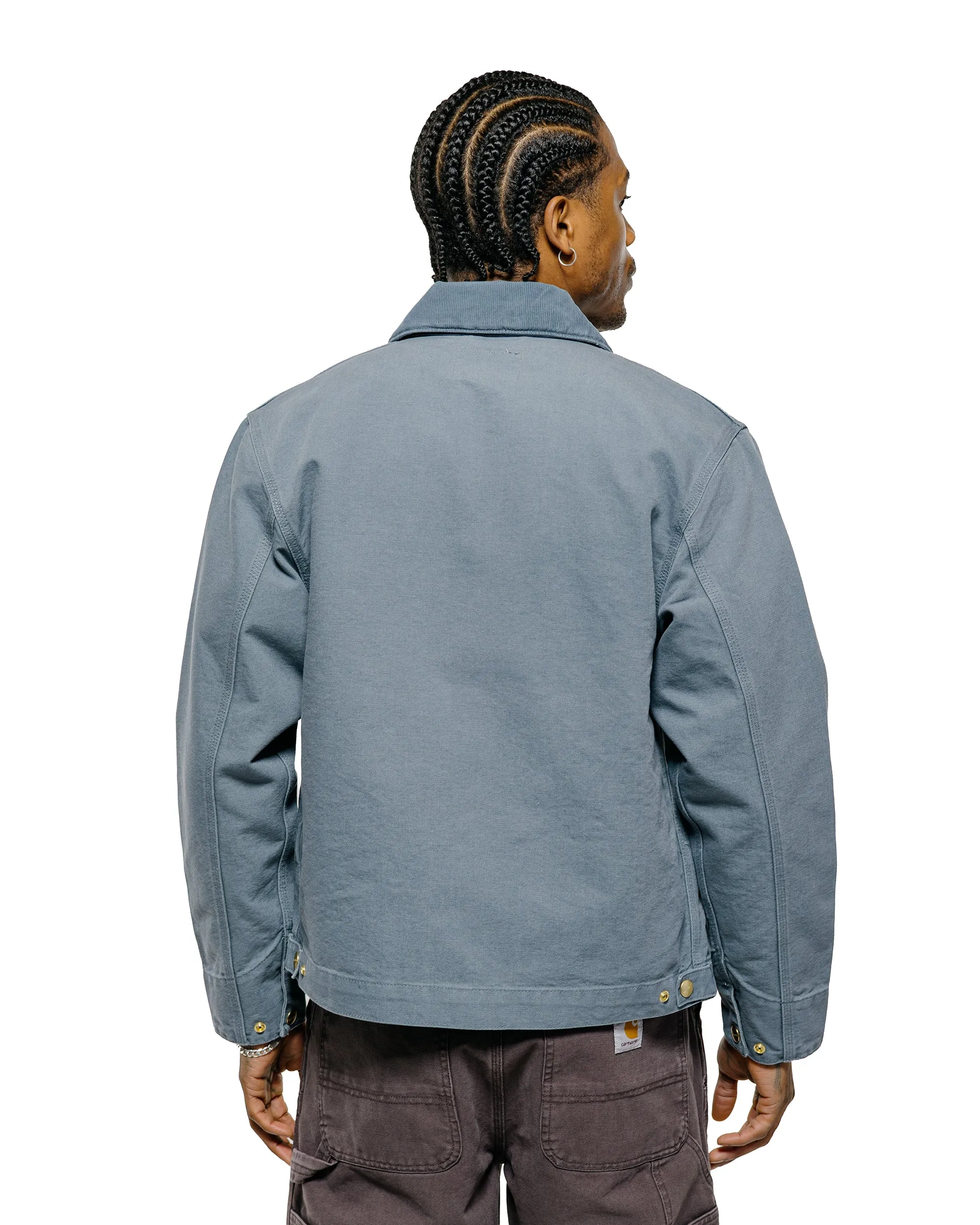 Carhartt W.I.P. Detroit Jacket Cozy Blue/Cozy Blue Stone Canvas sold by Lost & Found product image thumbnail 3