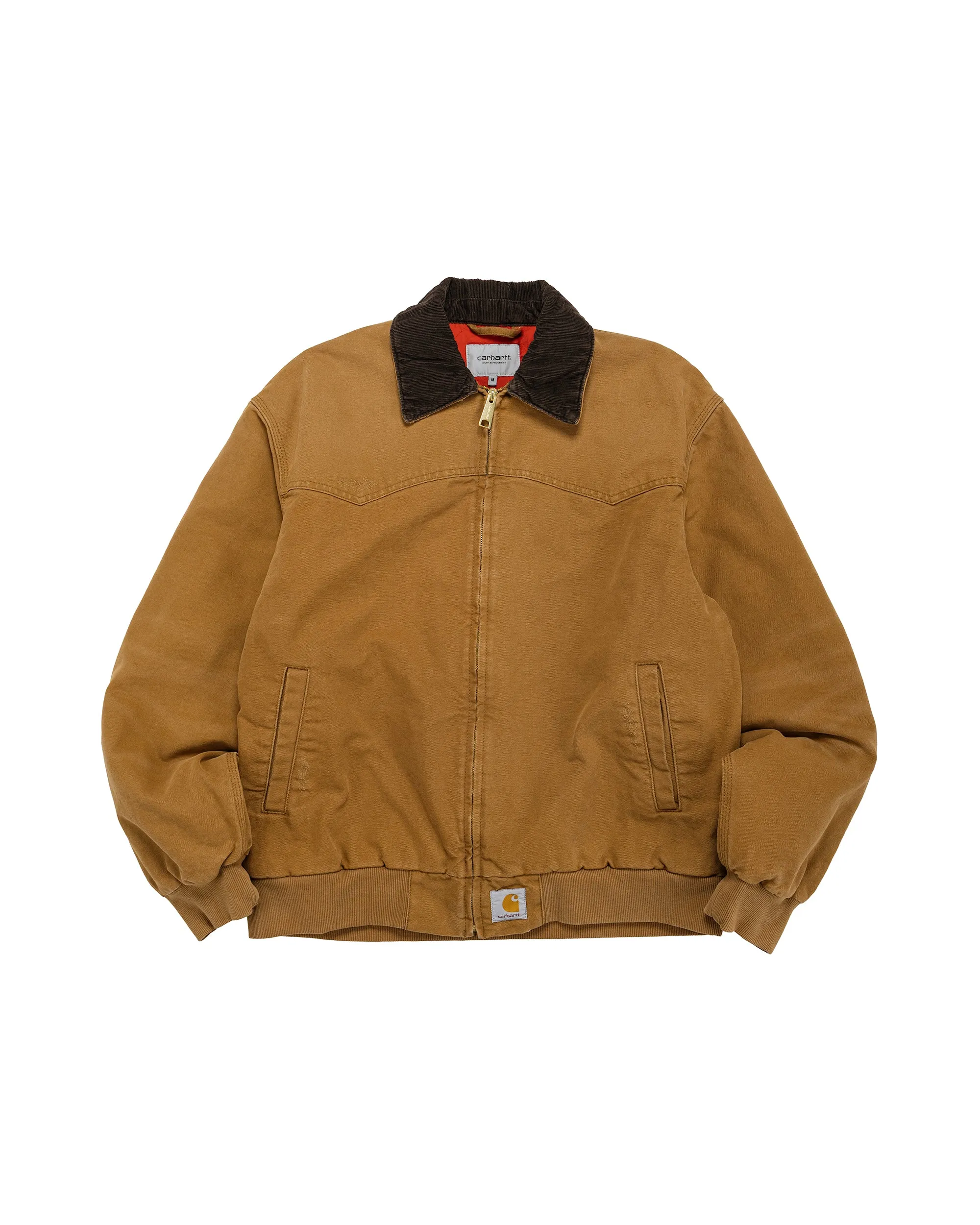Carhartt W.I.P. OG Santa Fe Jacket Hamilton Brown/Tobacco Grind Wash sold by Lost & Found