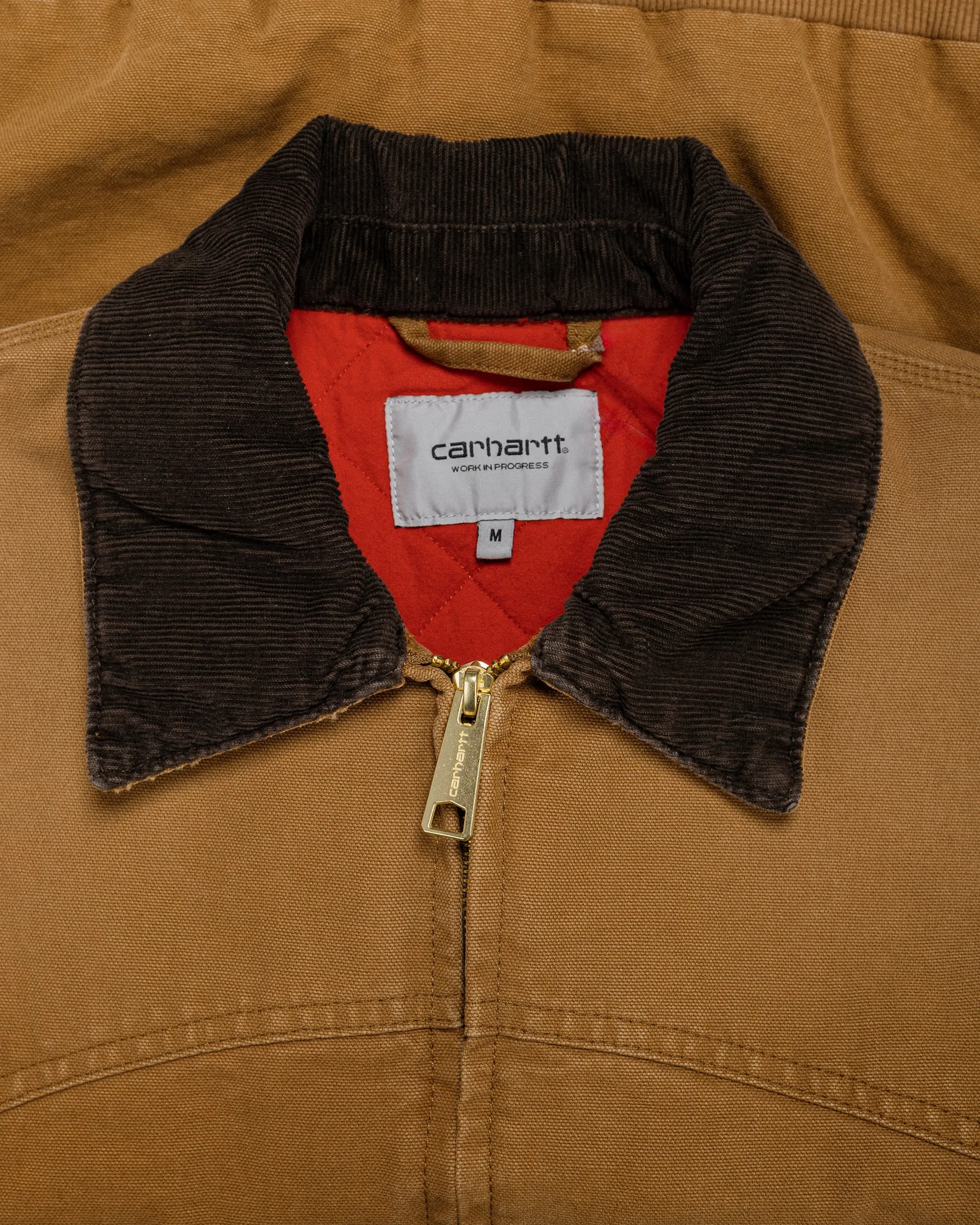 Carhartt W.I.P. OG Santa Fe Jacket Hamilton Brown/Tobacco Grind Wash sold by Lost & Found product image thumbnail 5