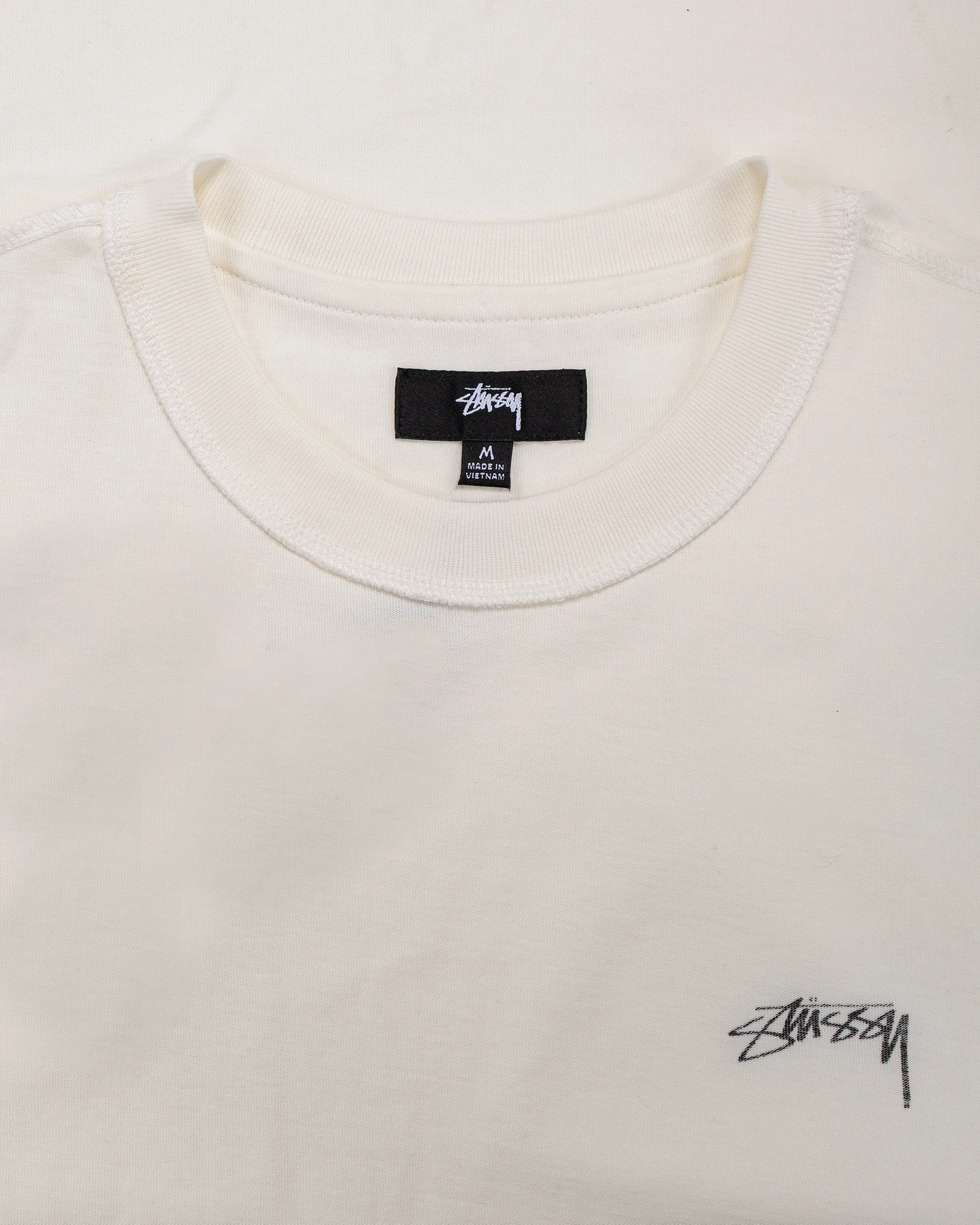 Stüssy Lazy Tee White sold by Lost & Found product image thumbnail 2