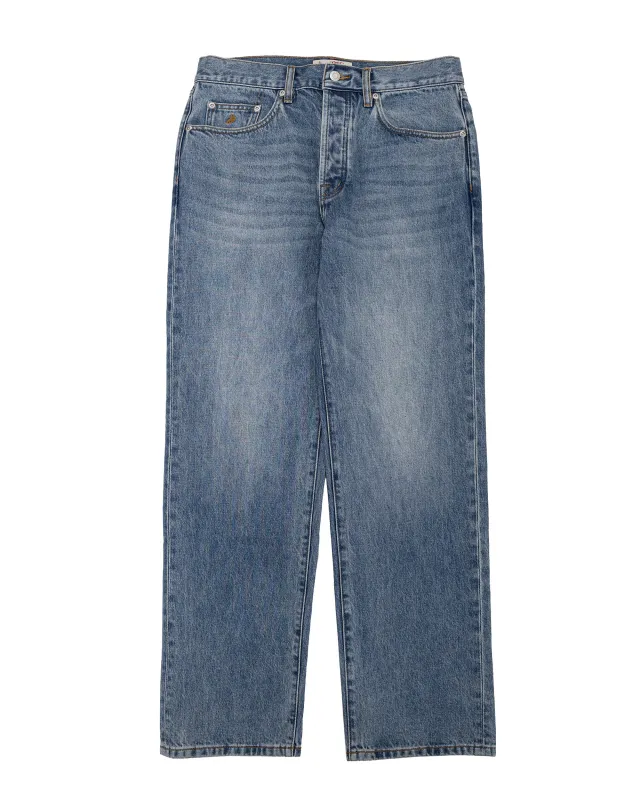 Stüssy New Classic Jeans Denim Indigo Stonewash made by Stussy