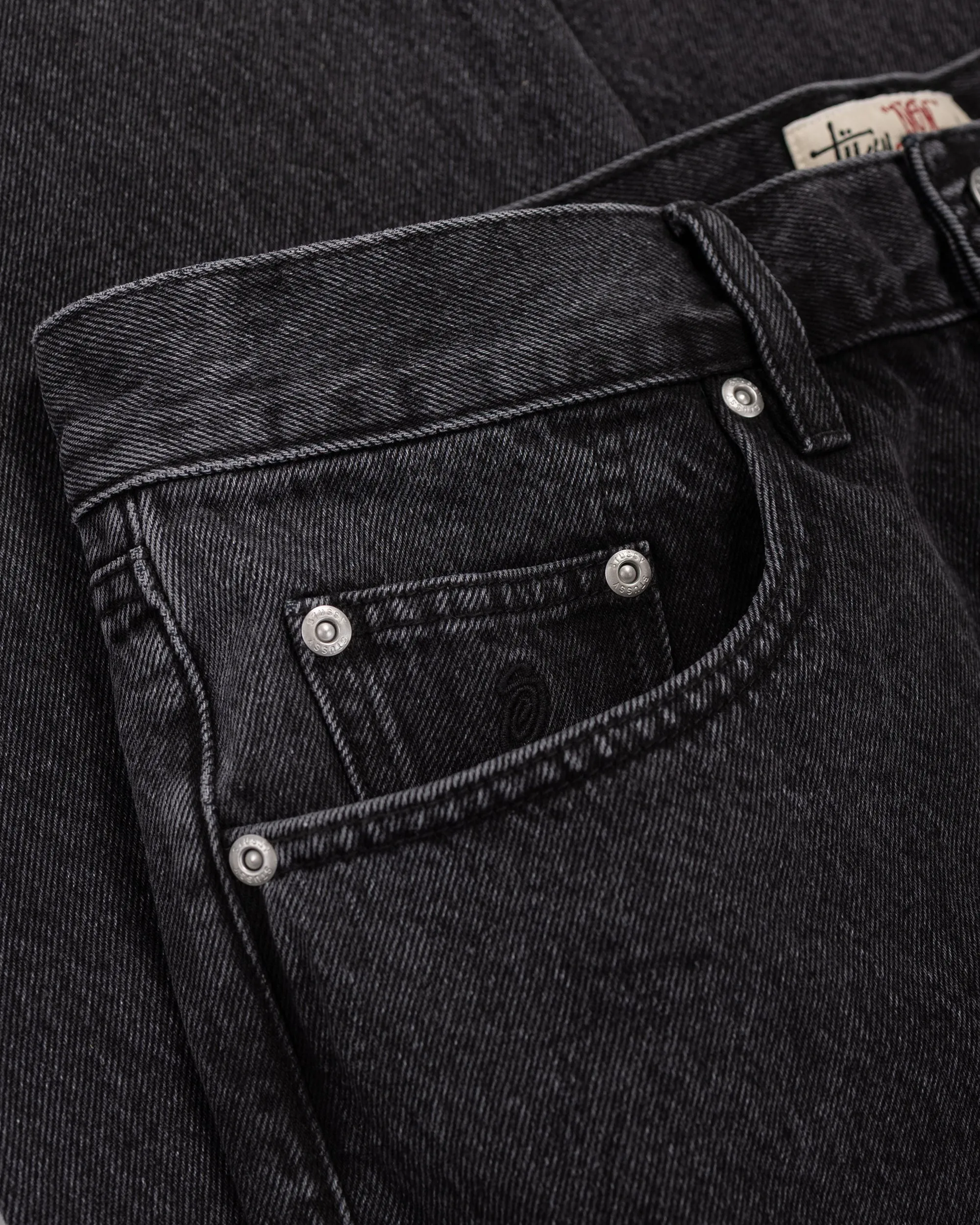 Stüssy New Classic Jeans Denim Vintage Black sold by Lost & Found product image thumbnail 2
