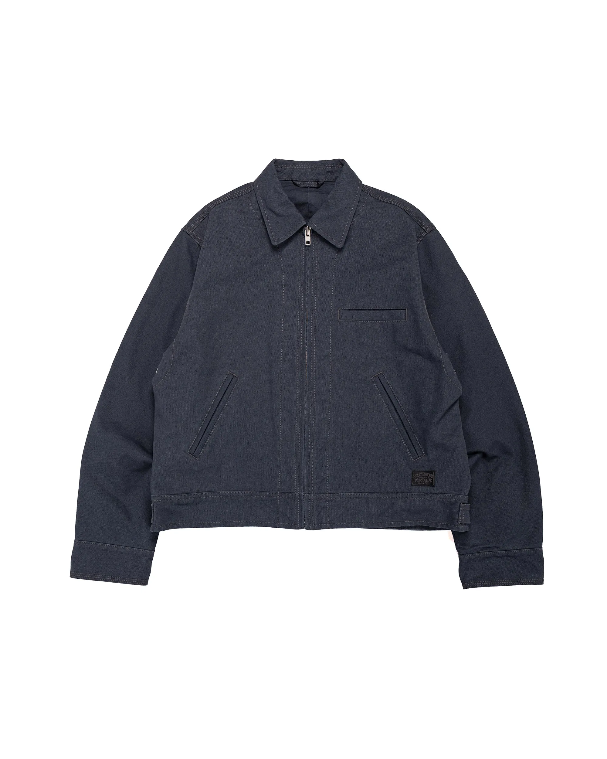 Stüssy Work Jacket Collared Blue sold by Lost & Found