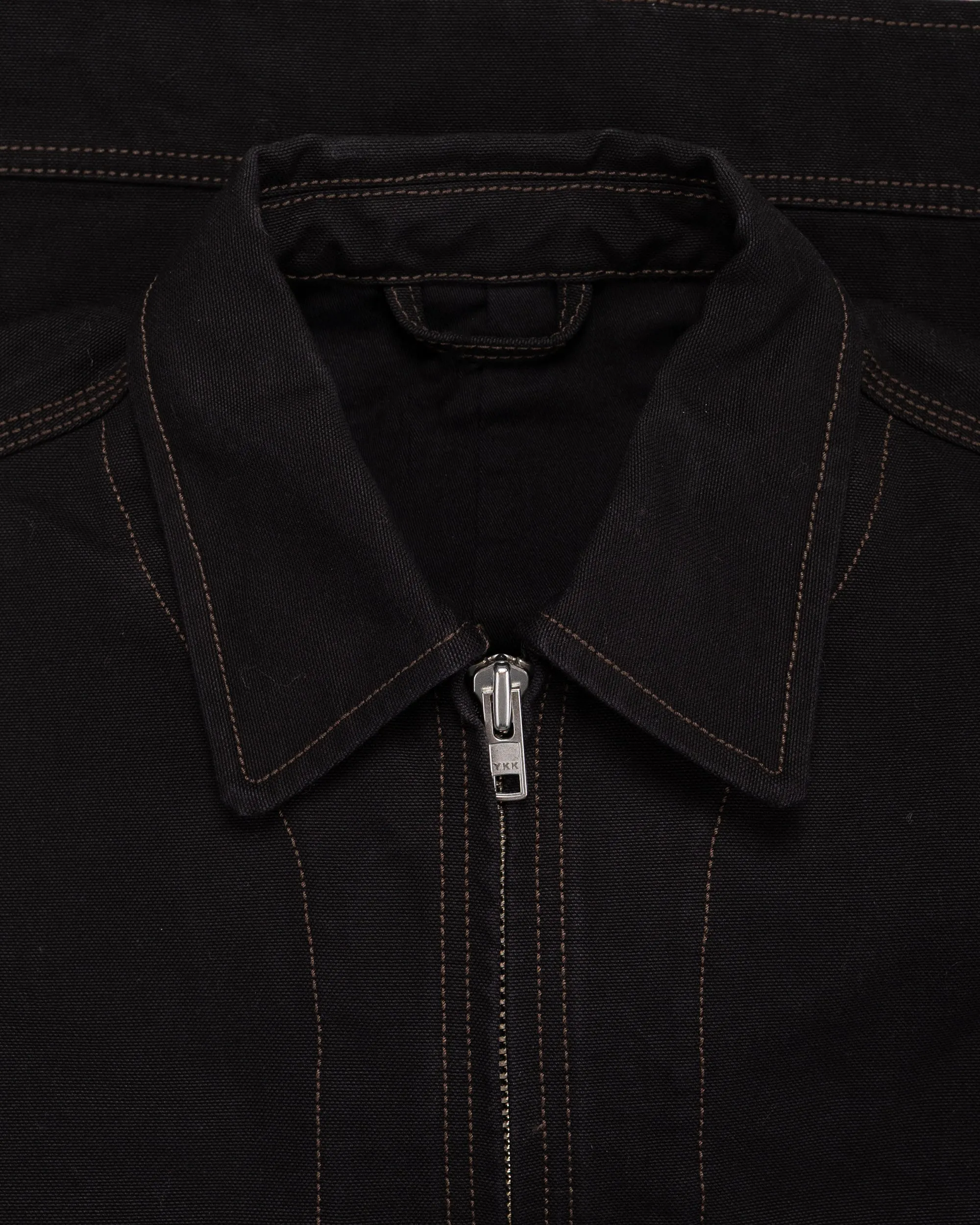 Stüssy Work Jacket Collared Black sold by Lost & Found product image thumbnail 2