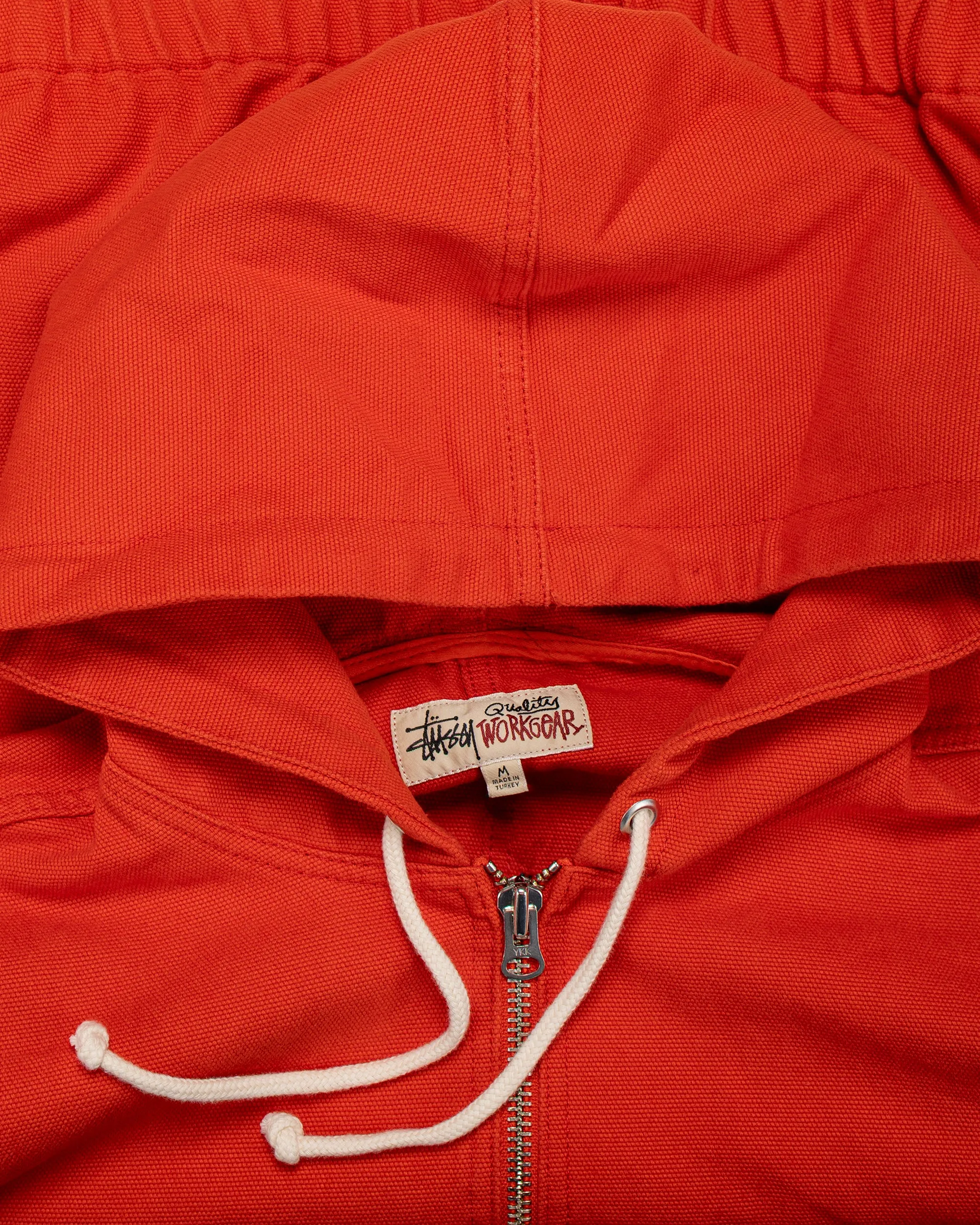 Stüssy Work Jacket Unlined Canvas Red sold by Lost & Found product image thumbnail 2