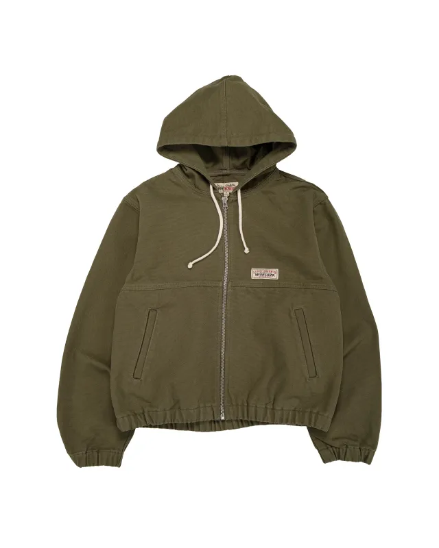 Stüssy Work Jacket Unlined Canvas Olive sold by Lost & Found