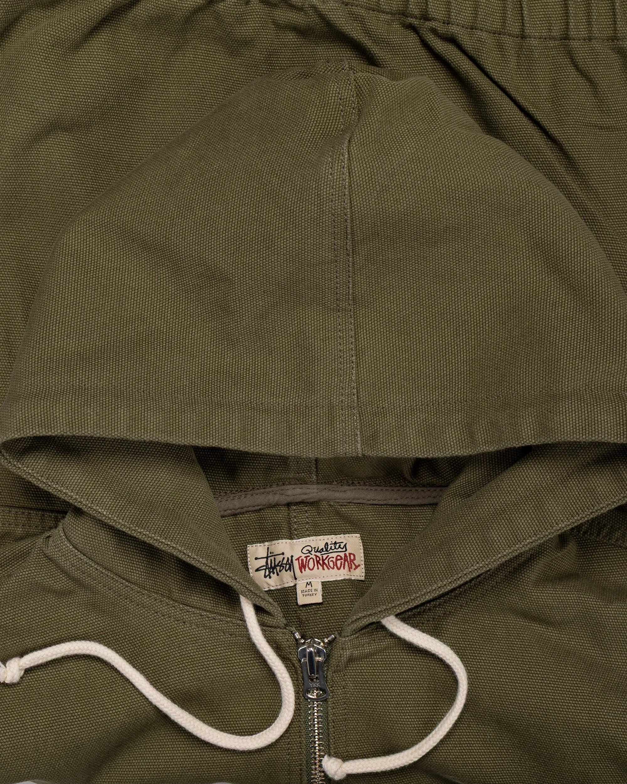 Stüssy Work Jacket Unlined Canvas Olive sold by Lost & Found product image thumbnail 2