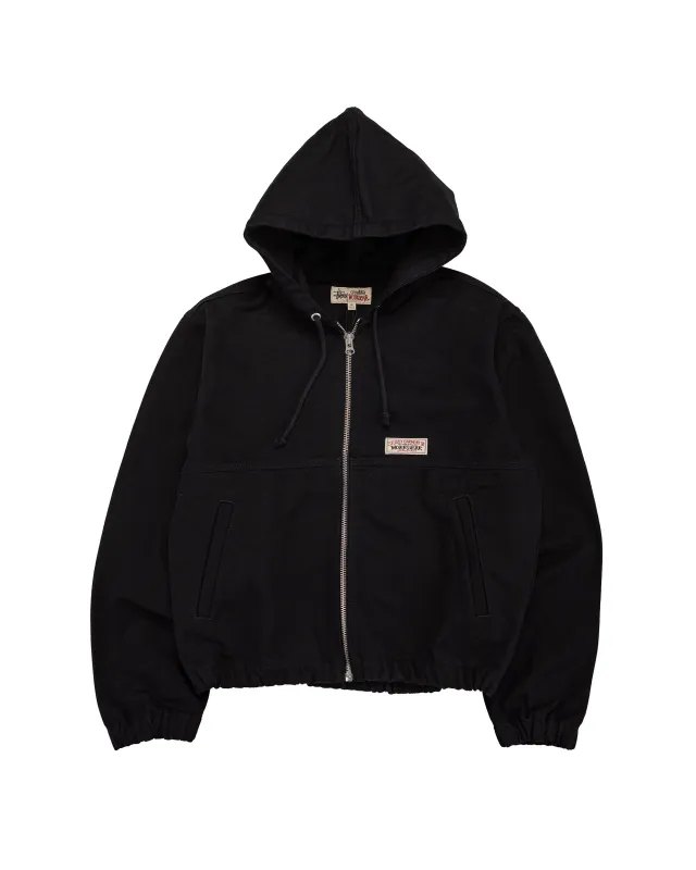 Stüssy Work Jacket Unlined Canvas Black sold by Lost & Found